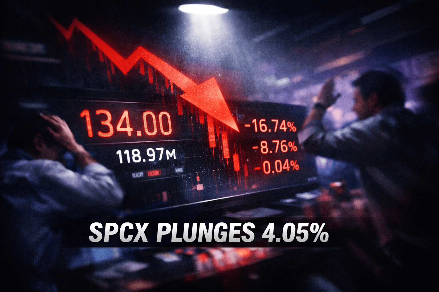 Spcx Falls -4.05% in Today's Trading - Aug 21