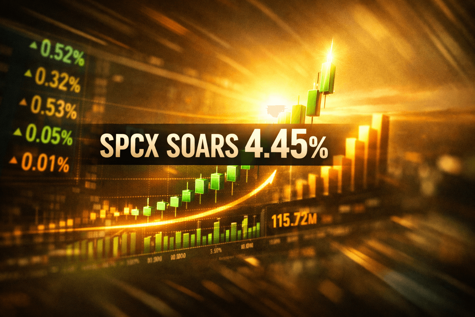 Spcx Rises +4.45% in Today's Trading - Aug 18