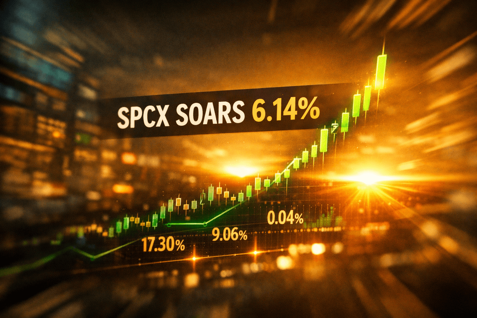 Spcx Rises +6.14% in Today's Trading - Aug 8
