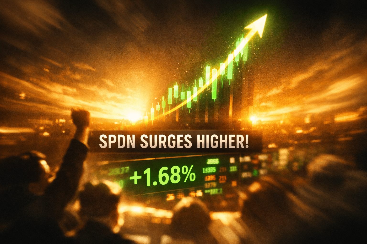 Spdn Rises +1.68% in Today's Trading - Mar 27