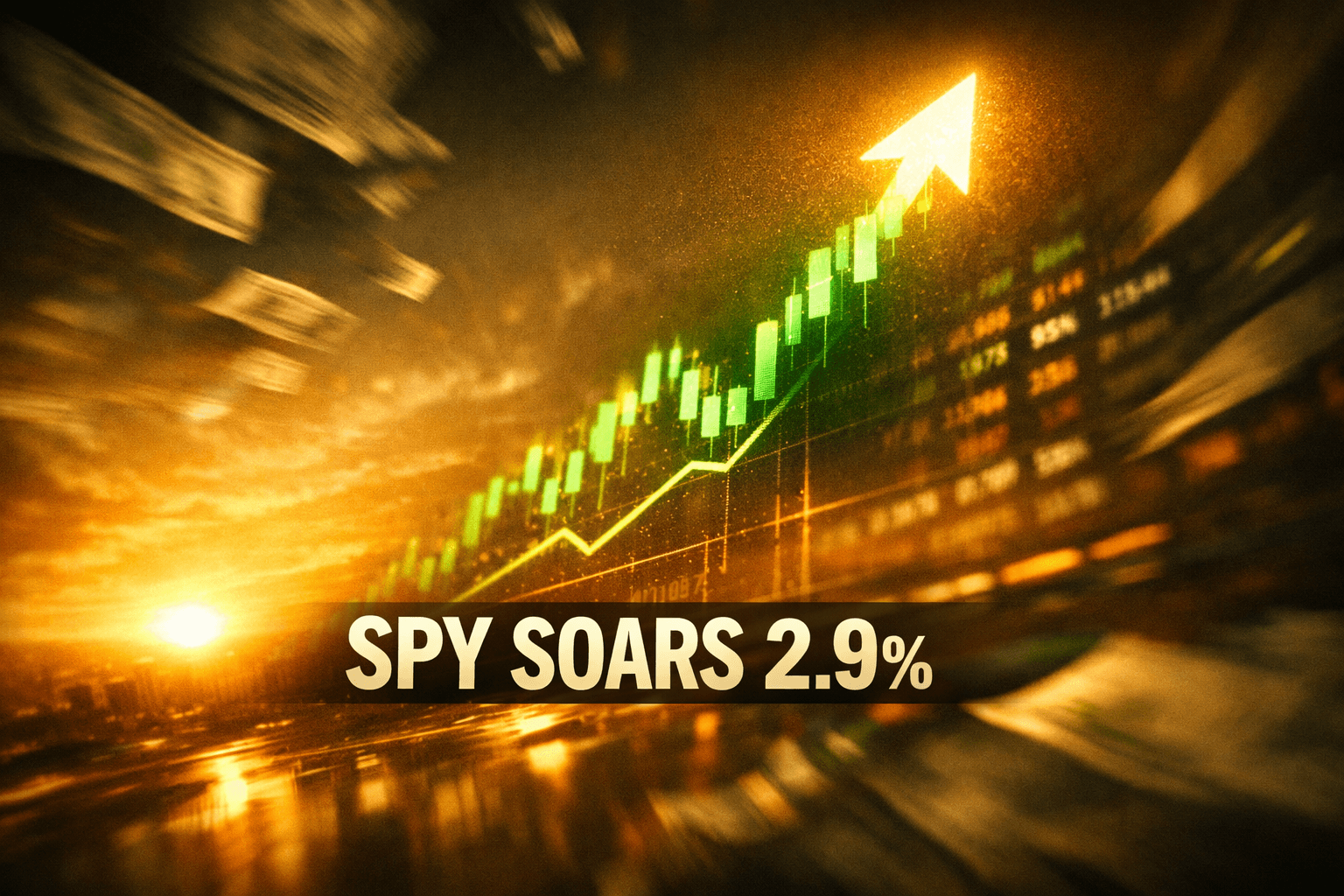 SPY Rises +2.91% in Today's Trading - Apr 1