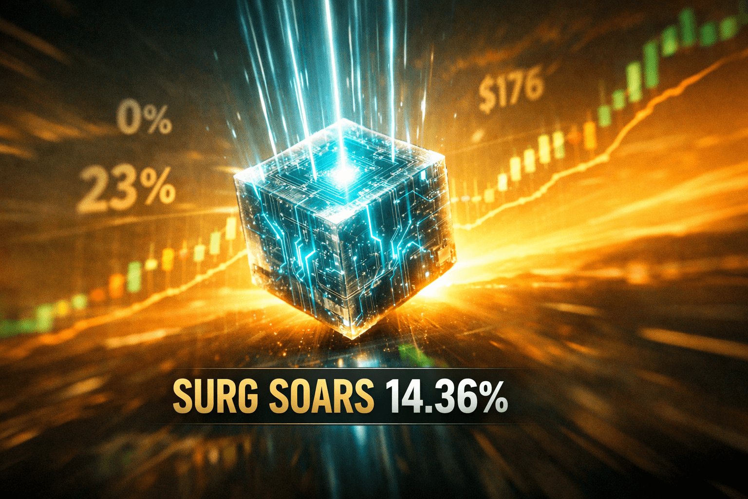 Surg Rises +14.36% in the Last Trading Day - Aug 15