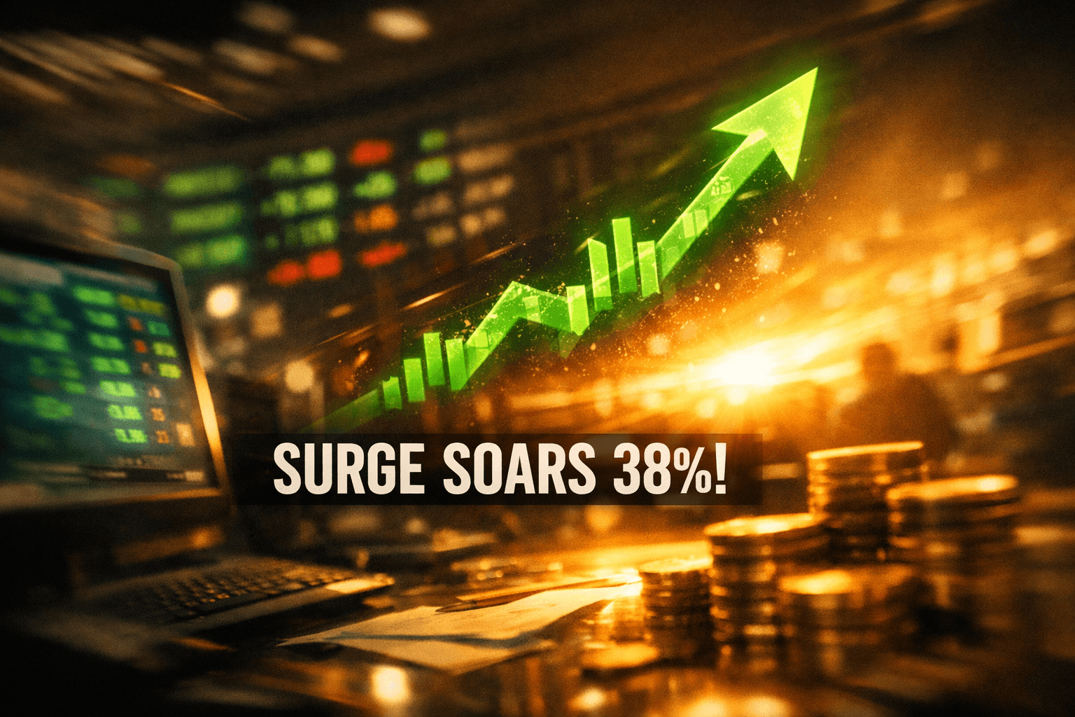 Surg Rises +38.08% in the Last Trading Day - Jul 4