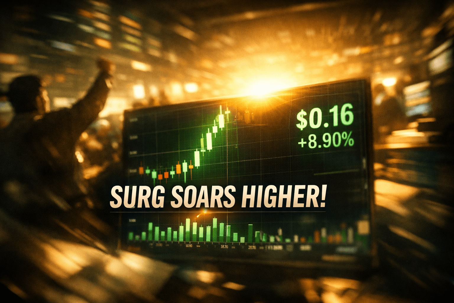 Surg Rises +8.90% in the Last Trading Day - Sep 19