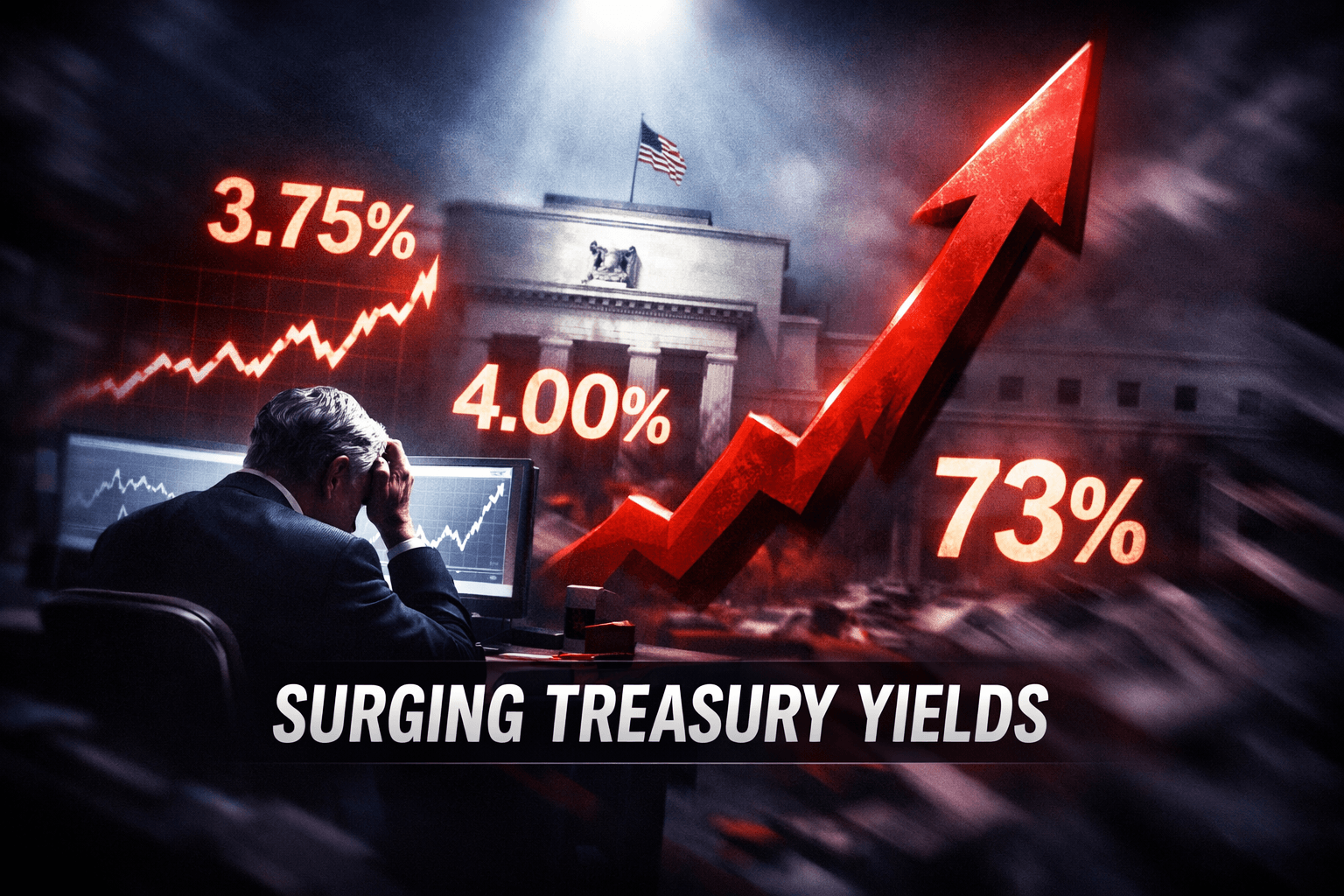 Surging Treasury Yields Pose Problem for the Fed - Sep 25