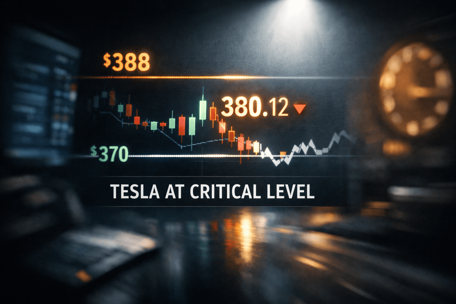Tesla $37038888 Range Near Key Support - Oct 13