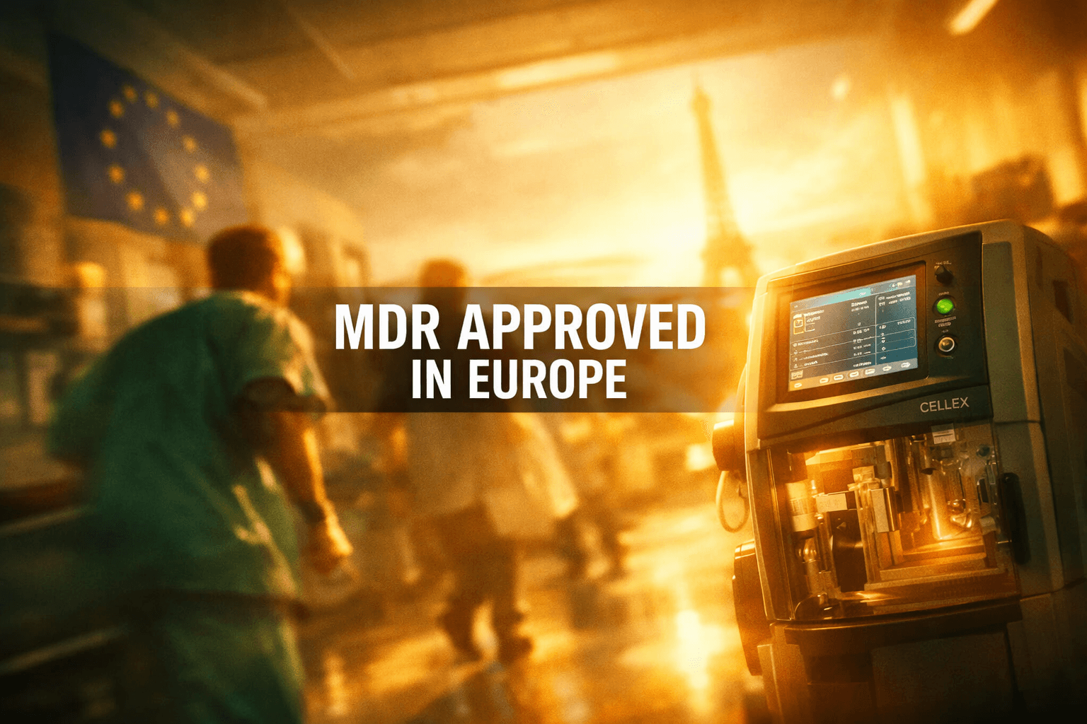 Therakos Receives Mdr Approval in Europe - Oct 21