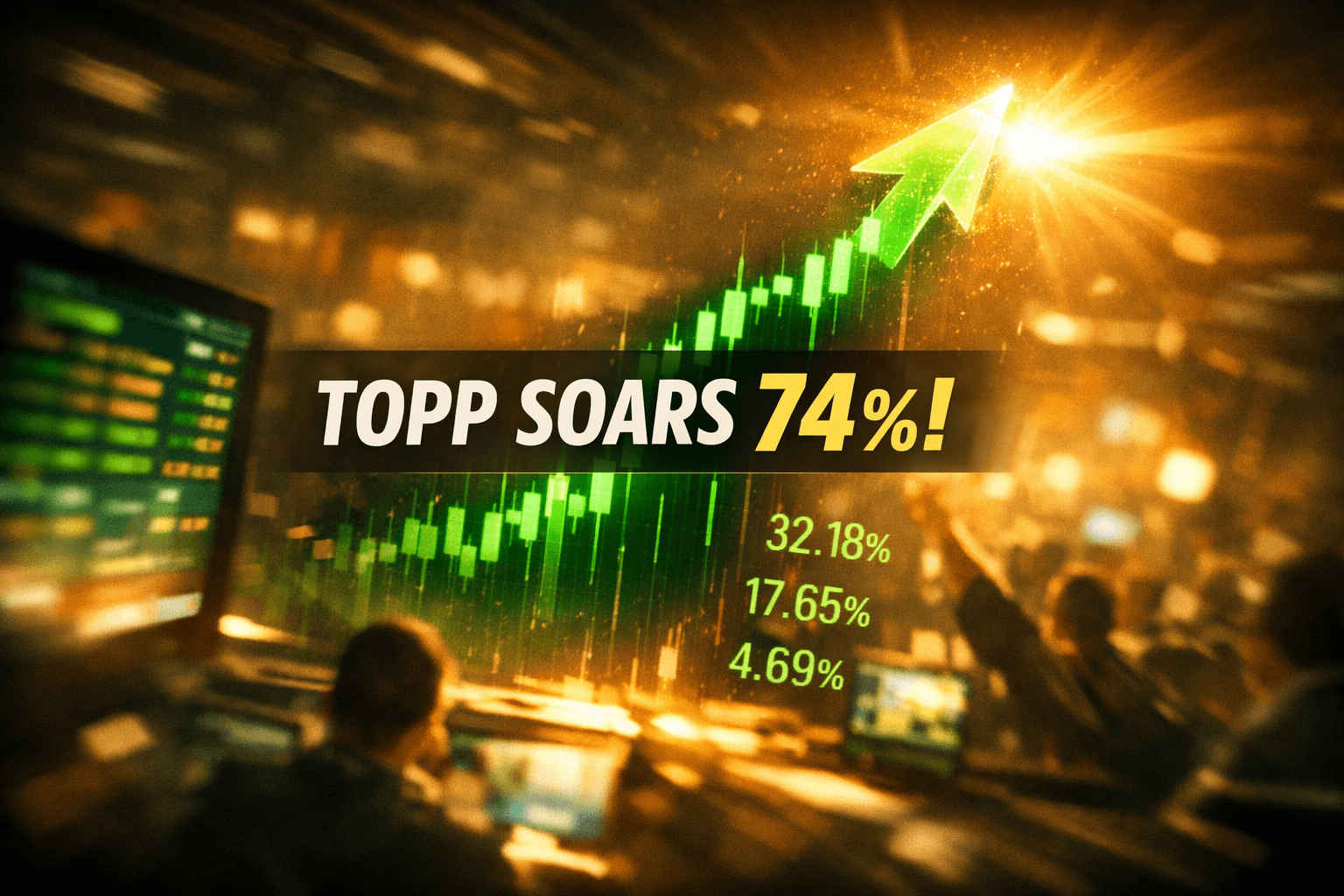 Topp Surges +74.03% in the Last Trading Day - May 30