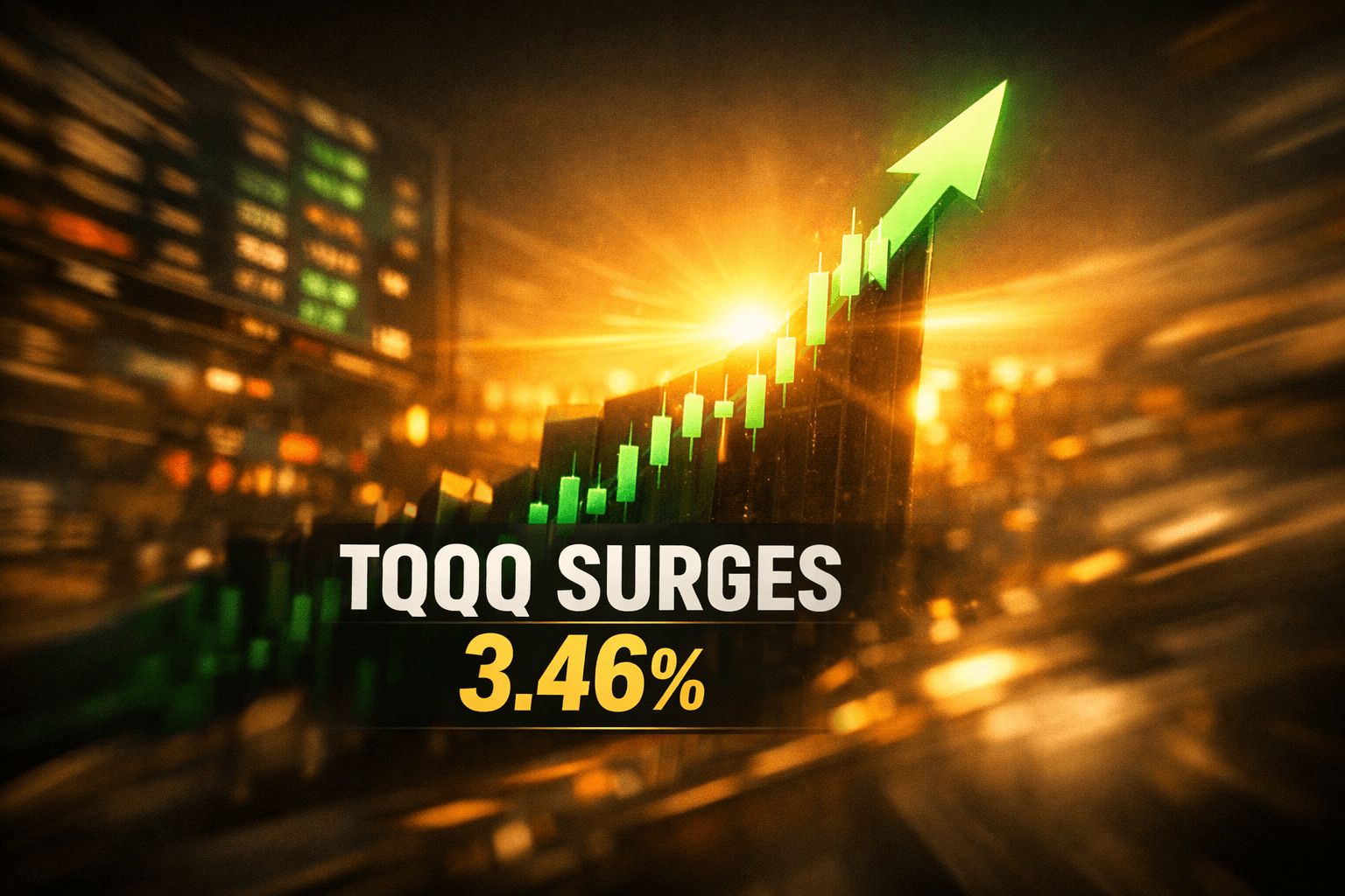 Tqqq Rises +3.46% in Today's Trading - Mar 24
