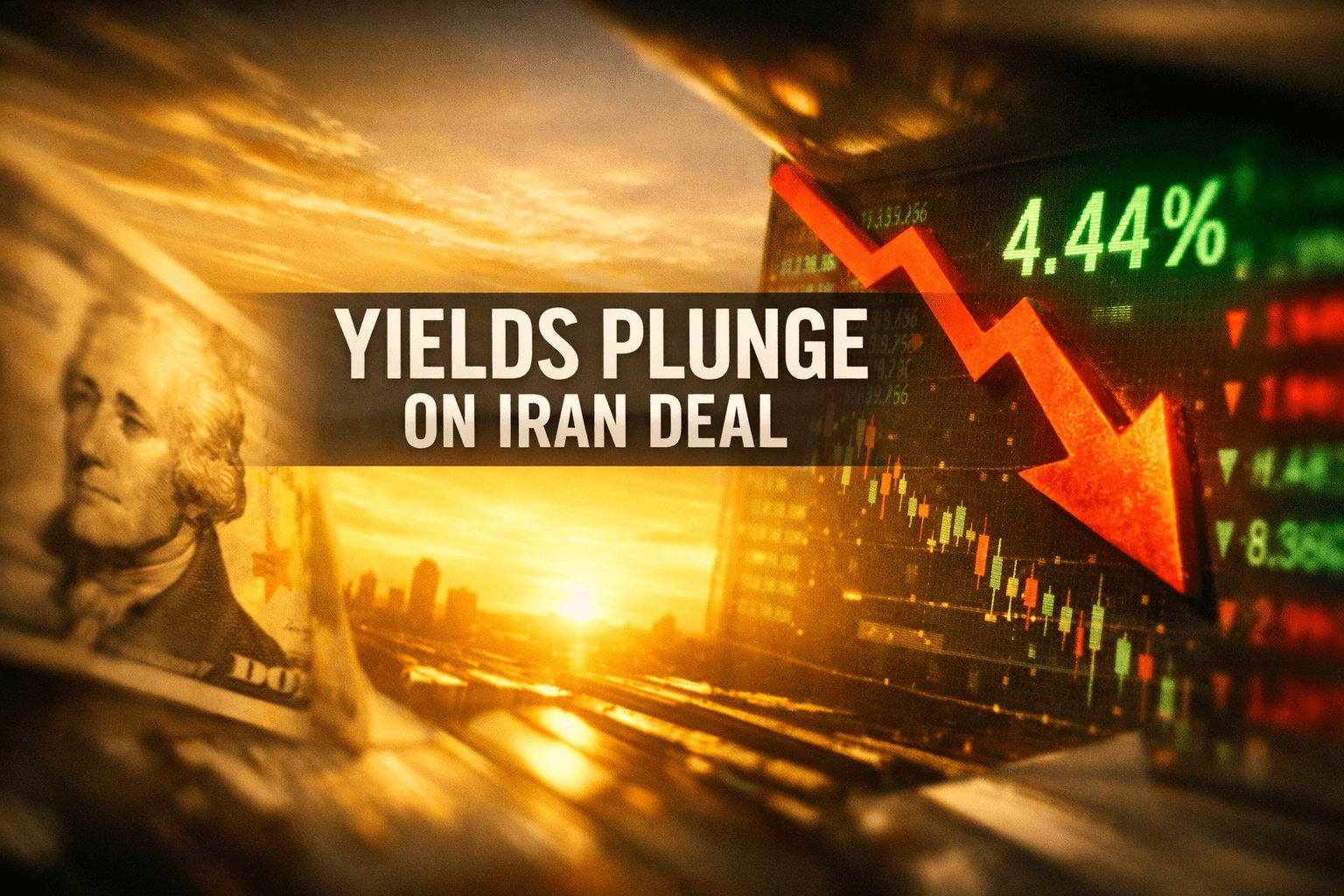 Treasury Yields Slide as Iran Deal Drives Rethink - Jun 15