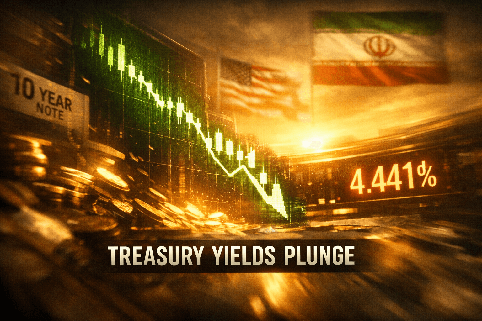 Treasury Yields Slide: Iran Deal, Fed Rethink - Jun 15