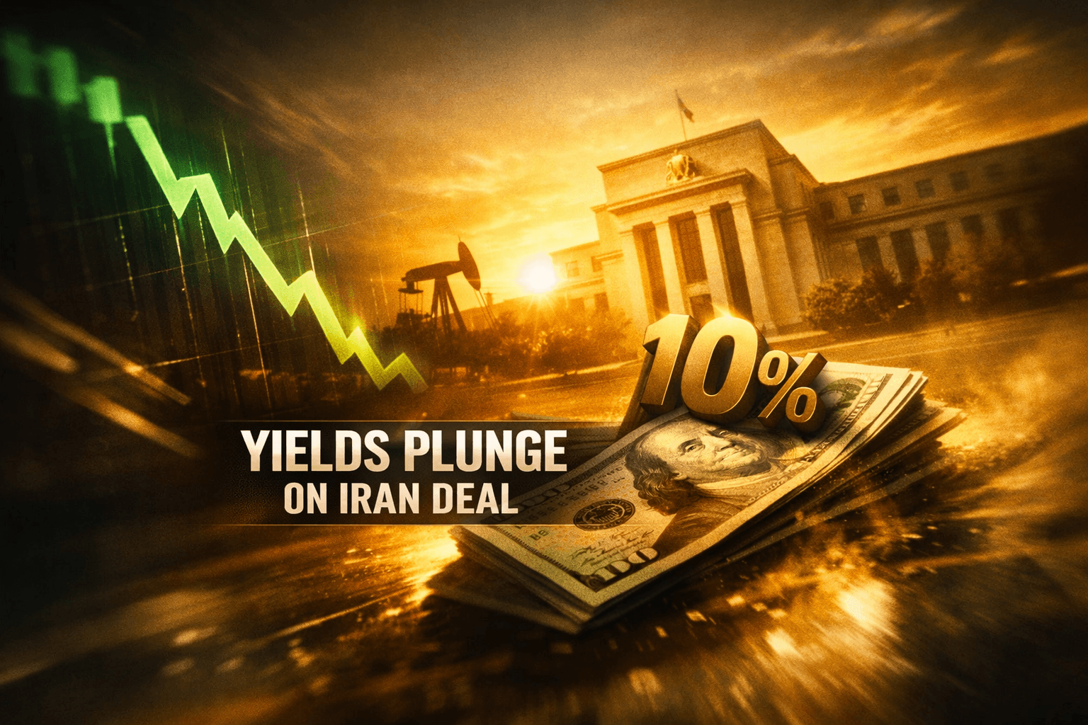 Treasury Yields Slide Iran Deal Rethink Fed Hikes - Jun 15