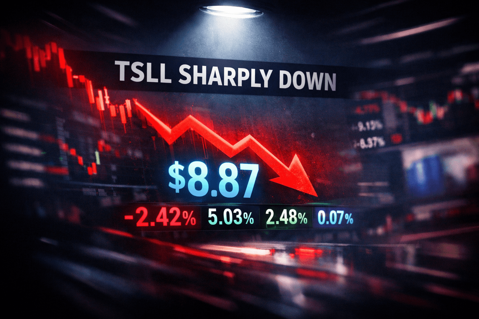 Tsll Falls -2.42% in Today's Trading - Aug 27