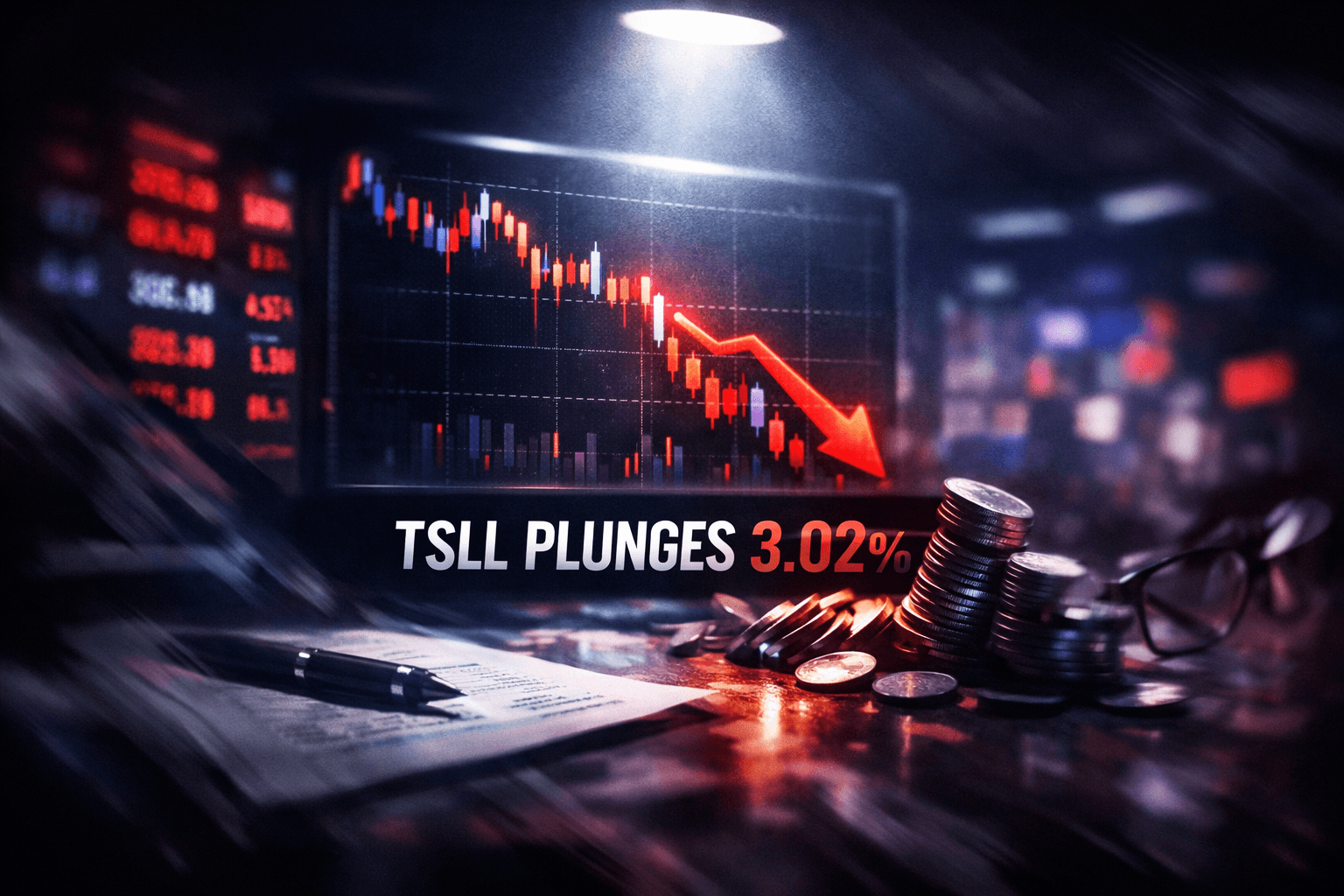 Tsll Falls -3.02% in Today's Trading - Sep 28