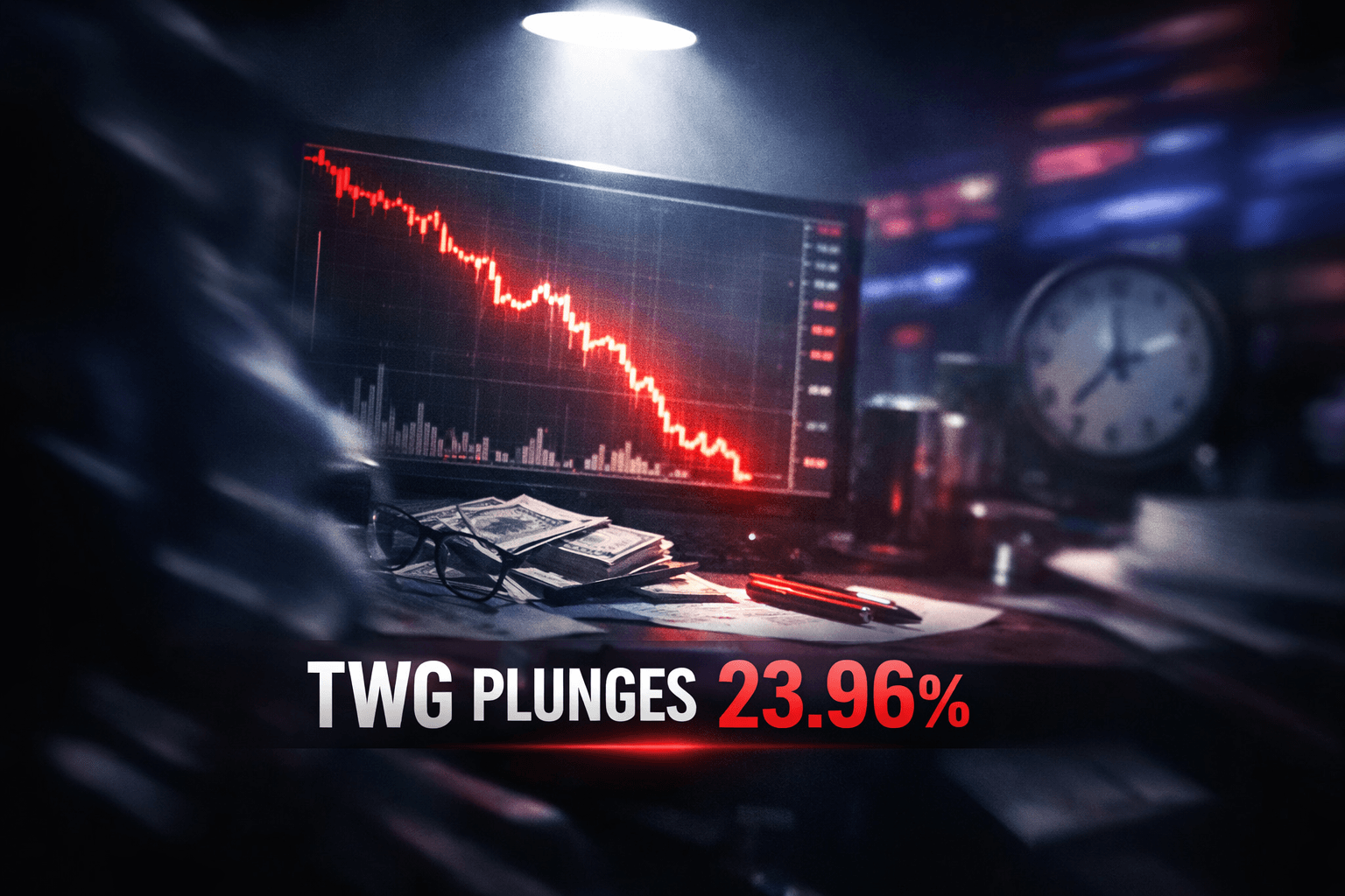 Twg Falls -23.96% in the Last Trading Day - Sep 26