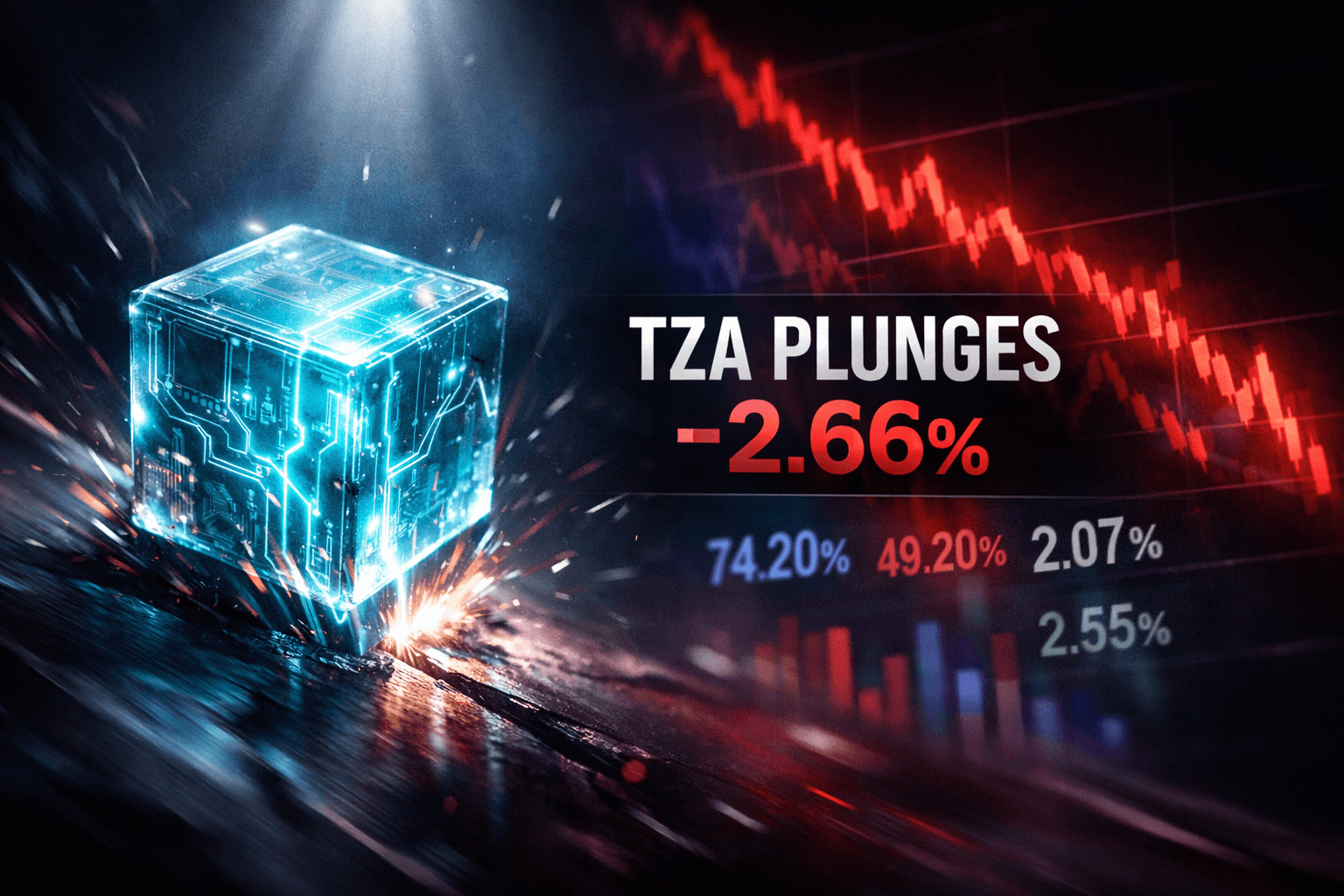 Tza Falls -2.66% in Today's Trading - Jun 9