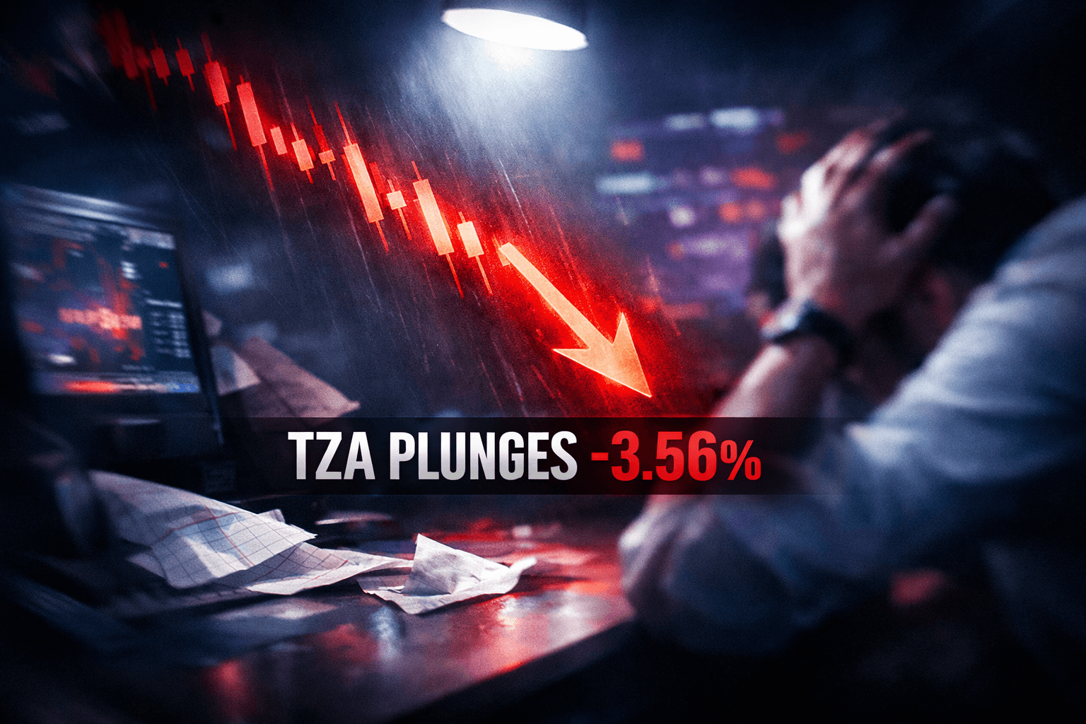 Tza Falls -3.56% in Today's Trading - Mar 26