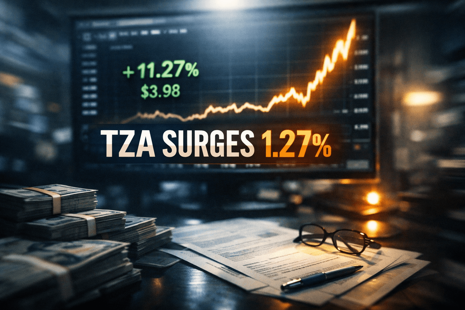 Tza Rises +1.27% in Today's Trading - Jul 13
