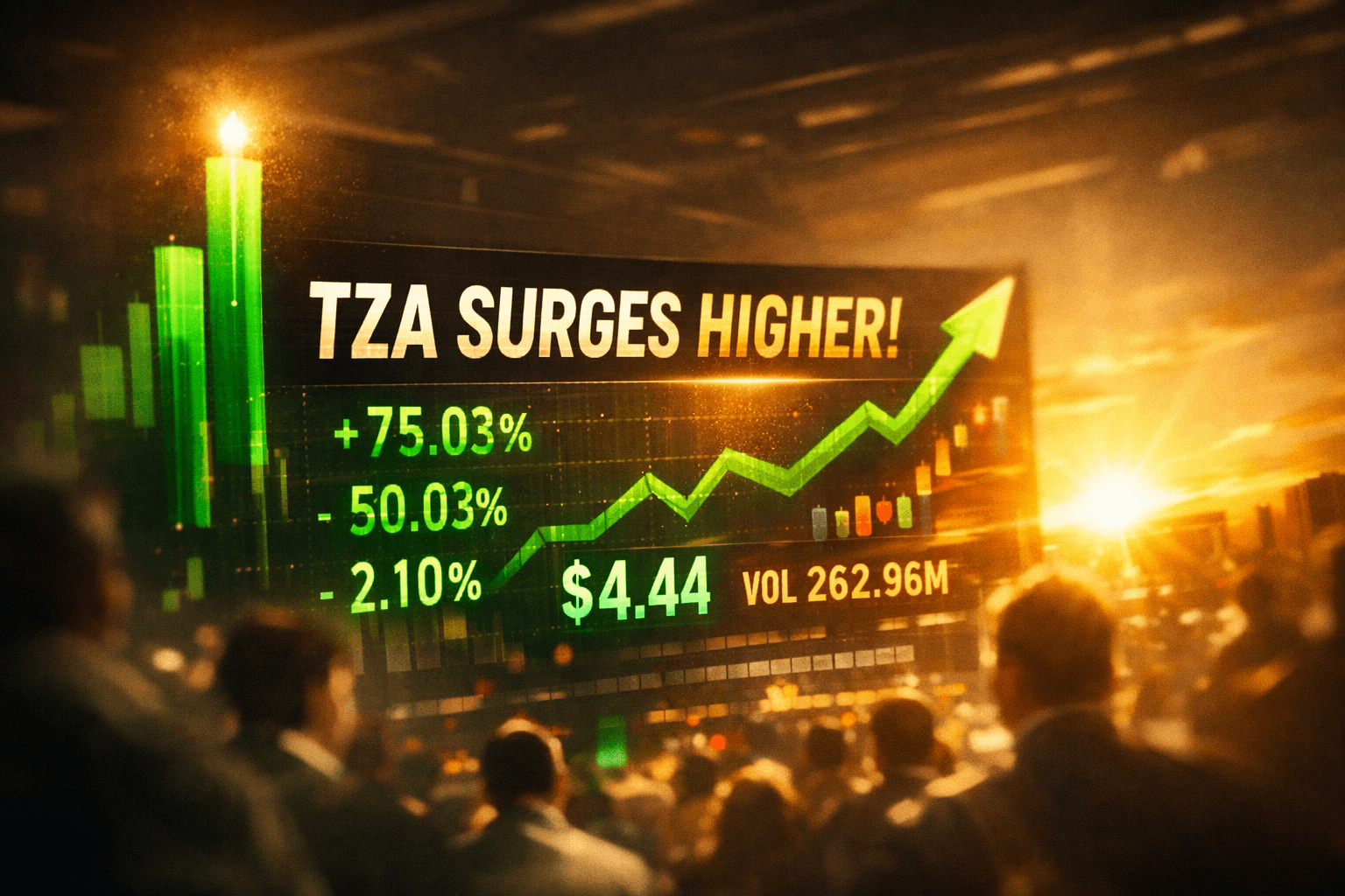 Tza Rises +3.98% in Today's Trading - Jun 4