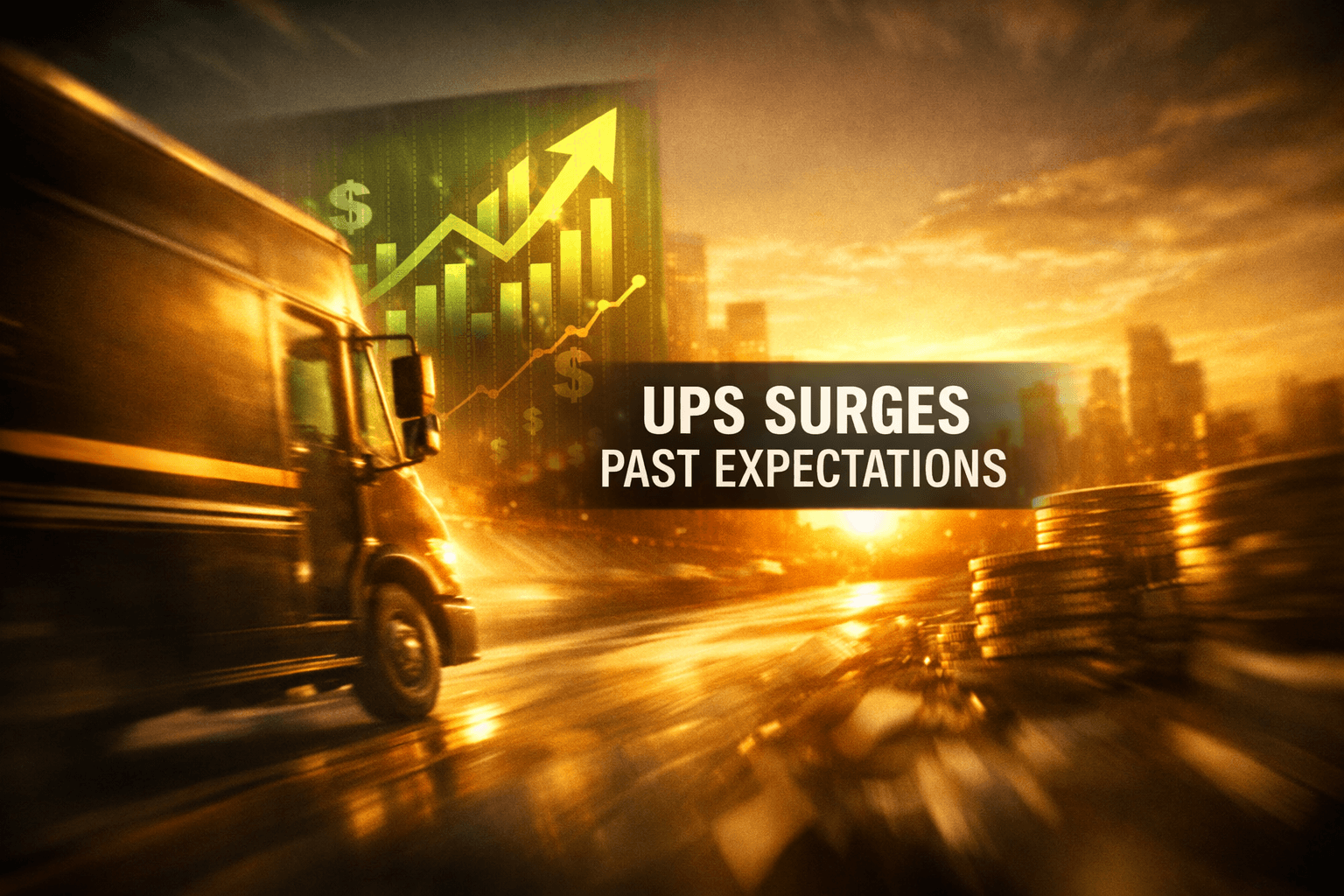 Ups Beats Wall Street Estimates - Apr 28