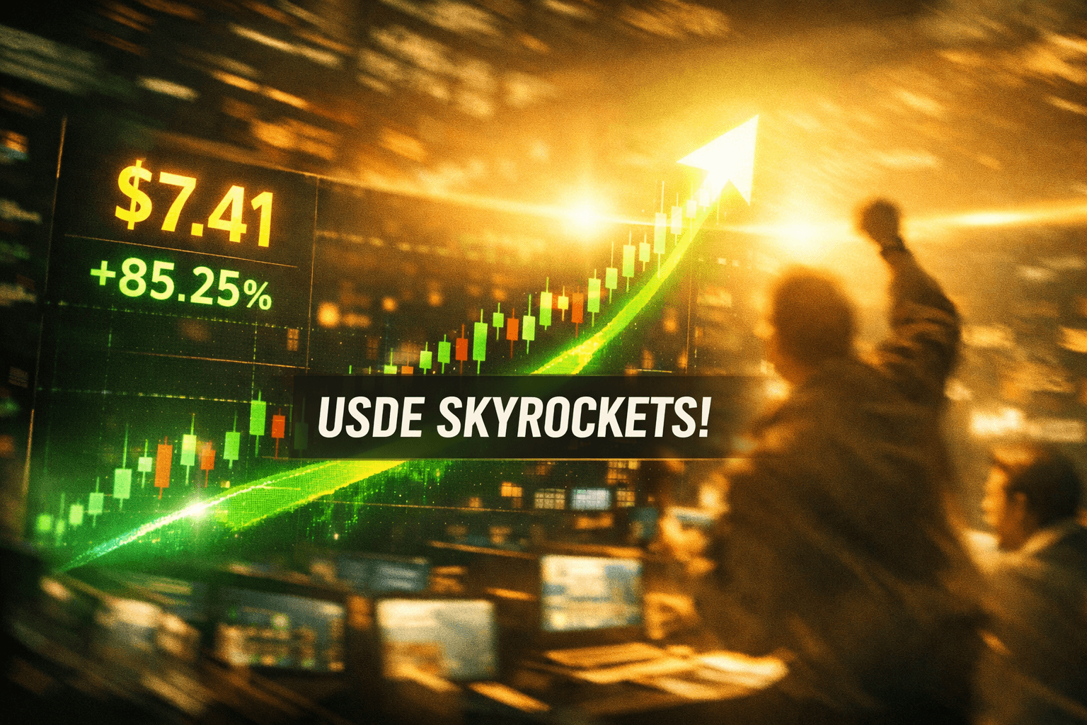 Usde Surges +85.25% in the Last Trading Day - Aug 22