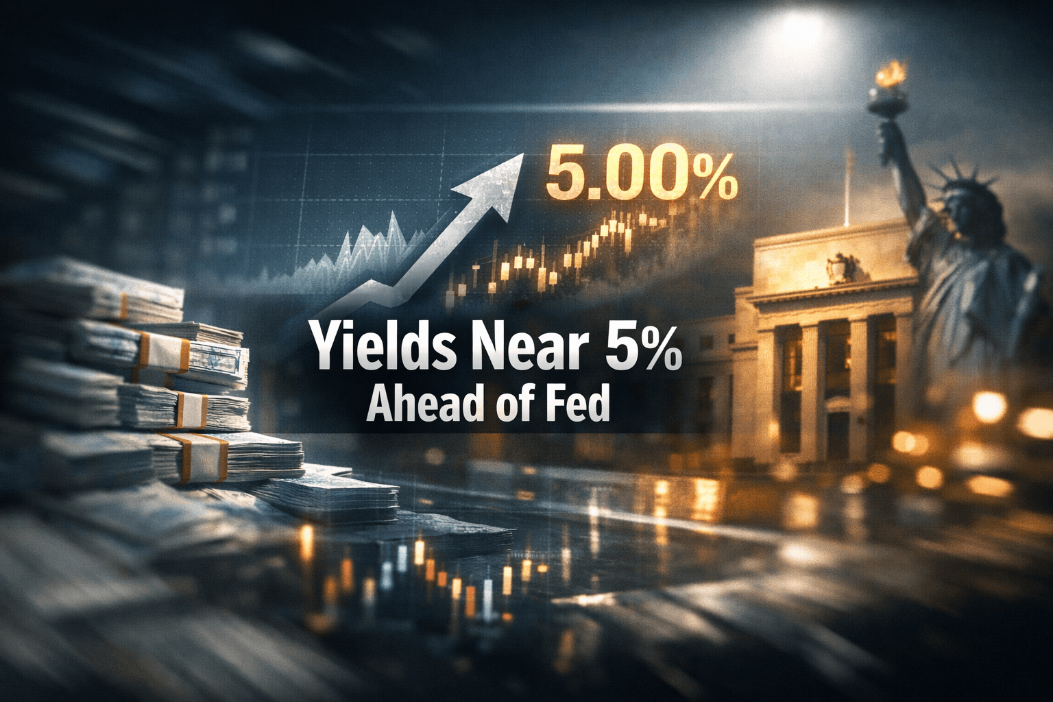 US.S. Treasury Yields Near 5% Ahead of Fed - Sep 14