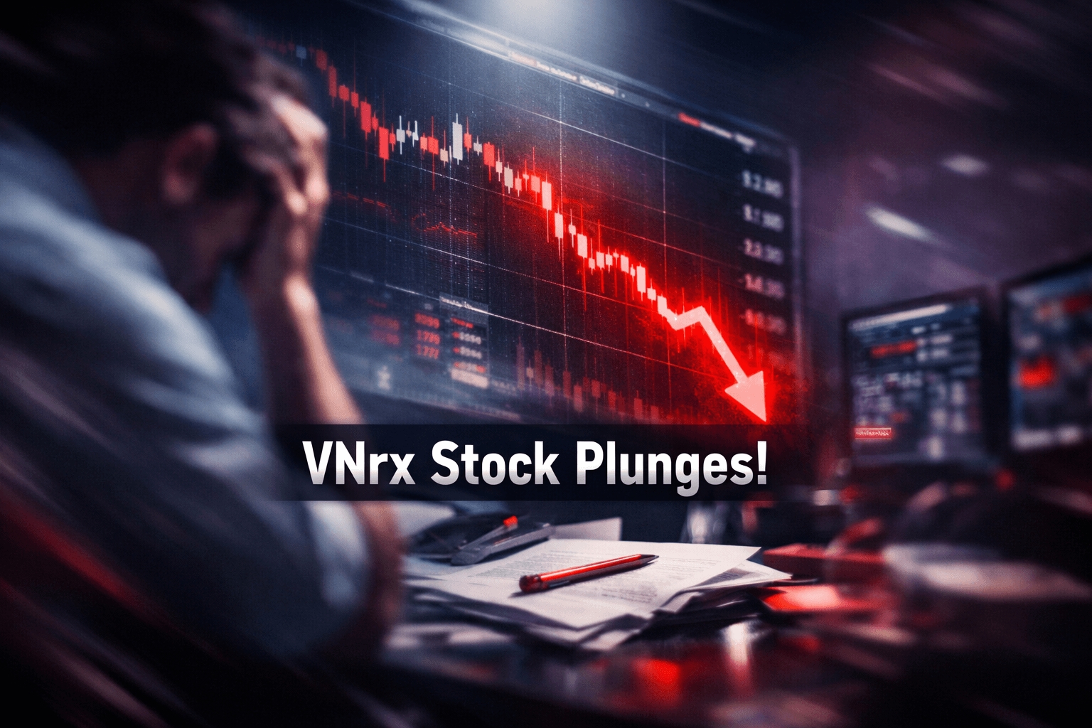 Vnrx Falls -4.87% in Today's Trading - Mar 26