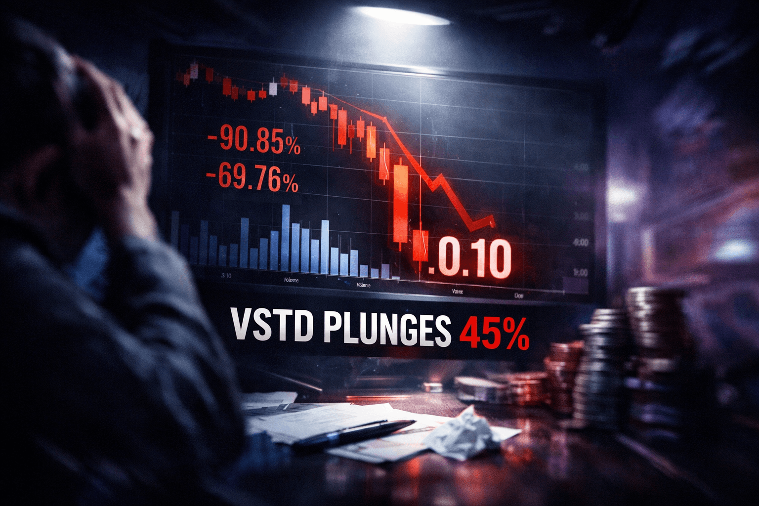 Vstd Drops -45.22% in the Last Trading Day - Jul 25
