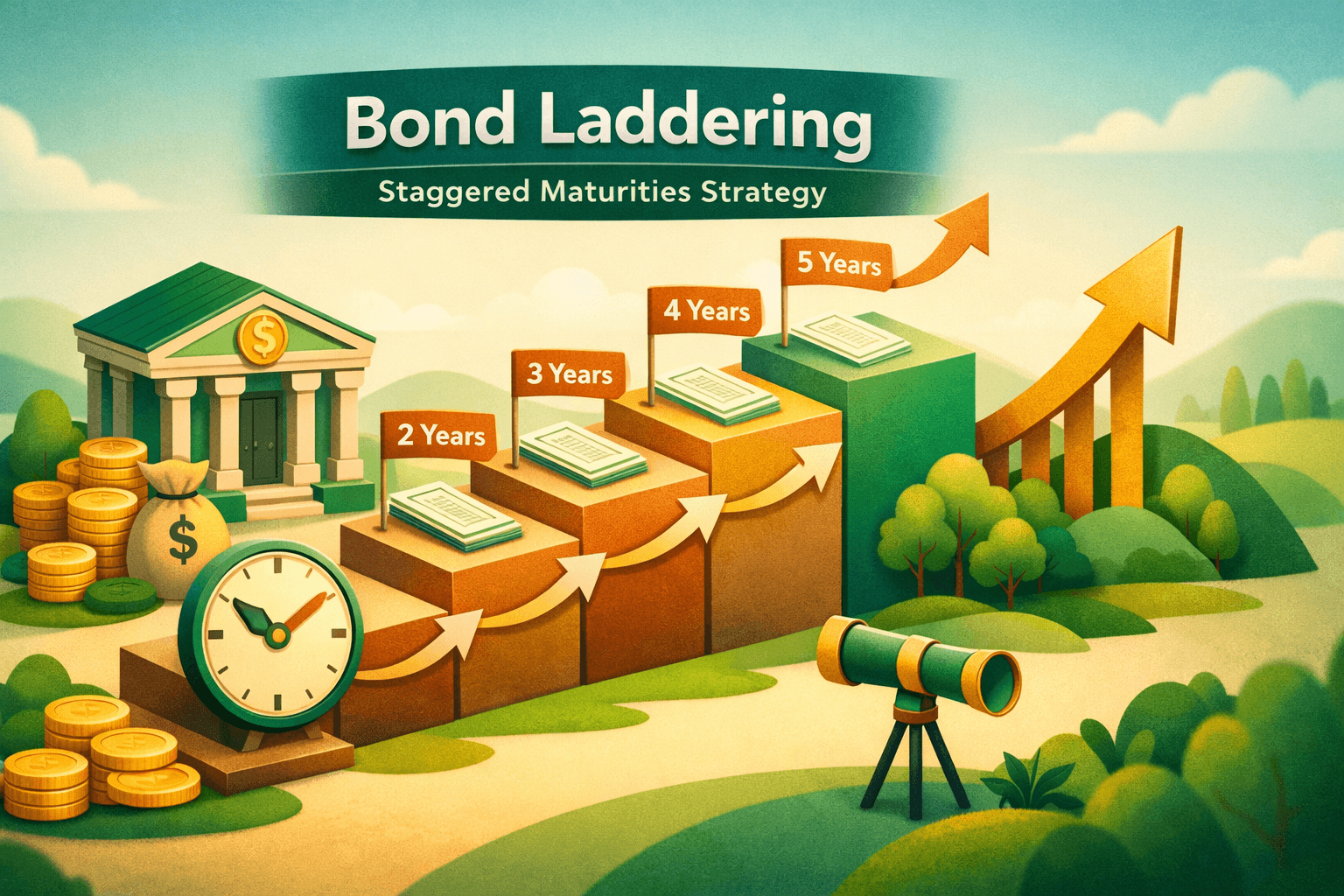 Bond Laddering: Managing Interest Rate Risk with Staggered Maturities