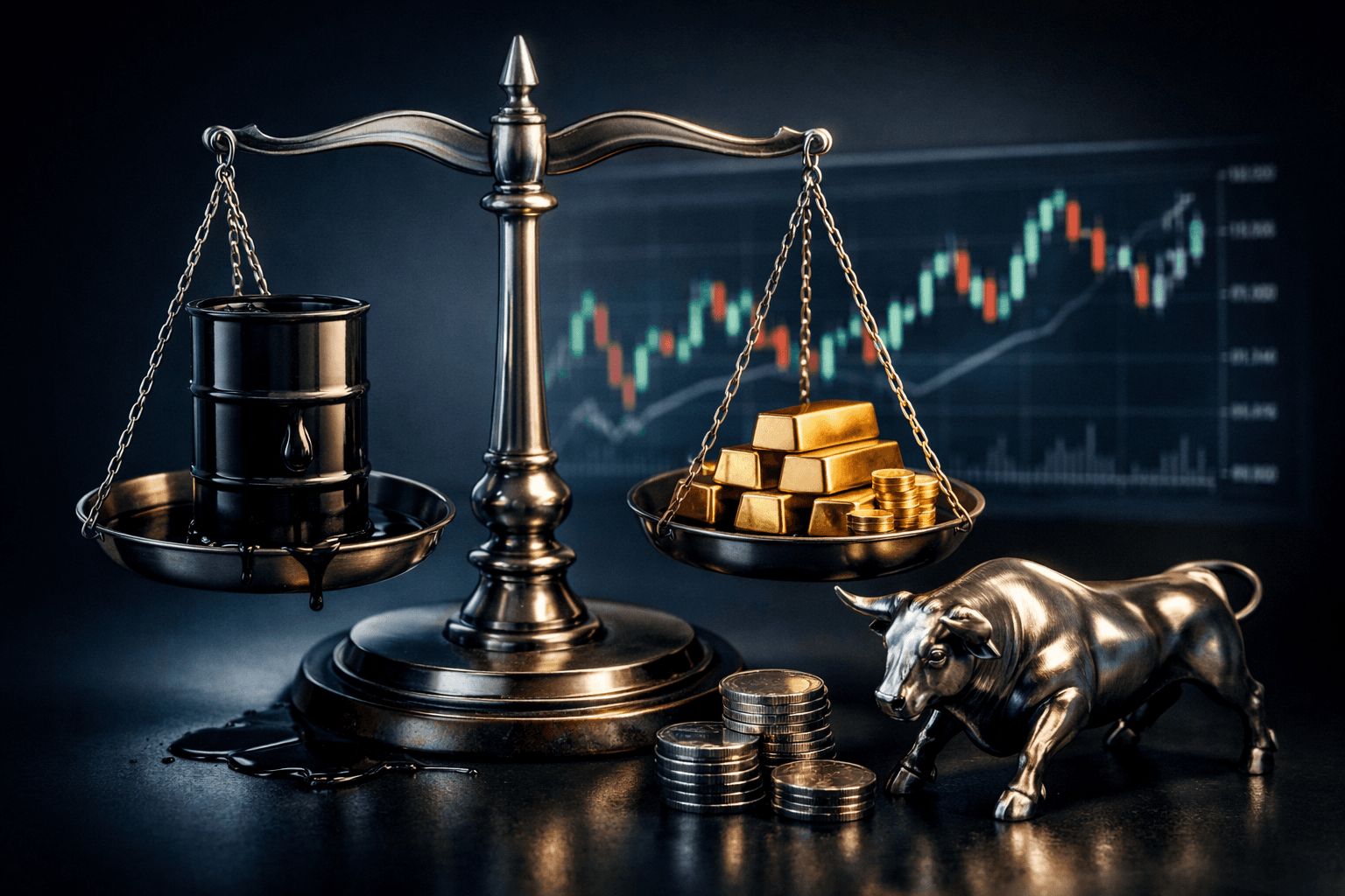 Commodities and Stocks: How Oil, Gold, and Other Assets Influence Equity Markets