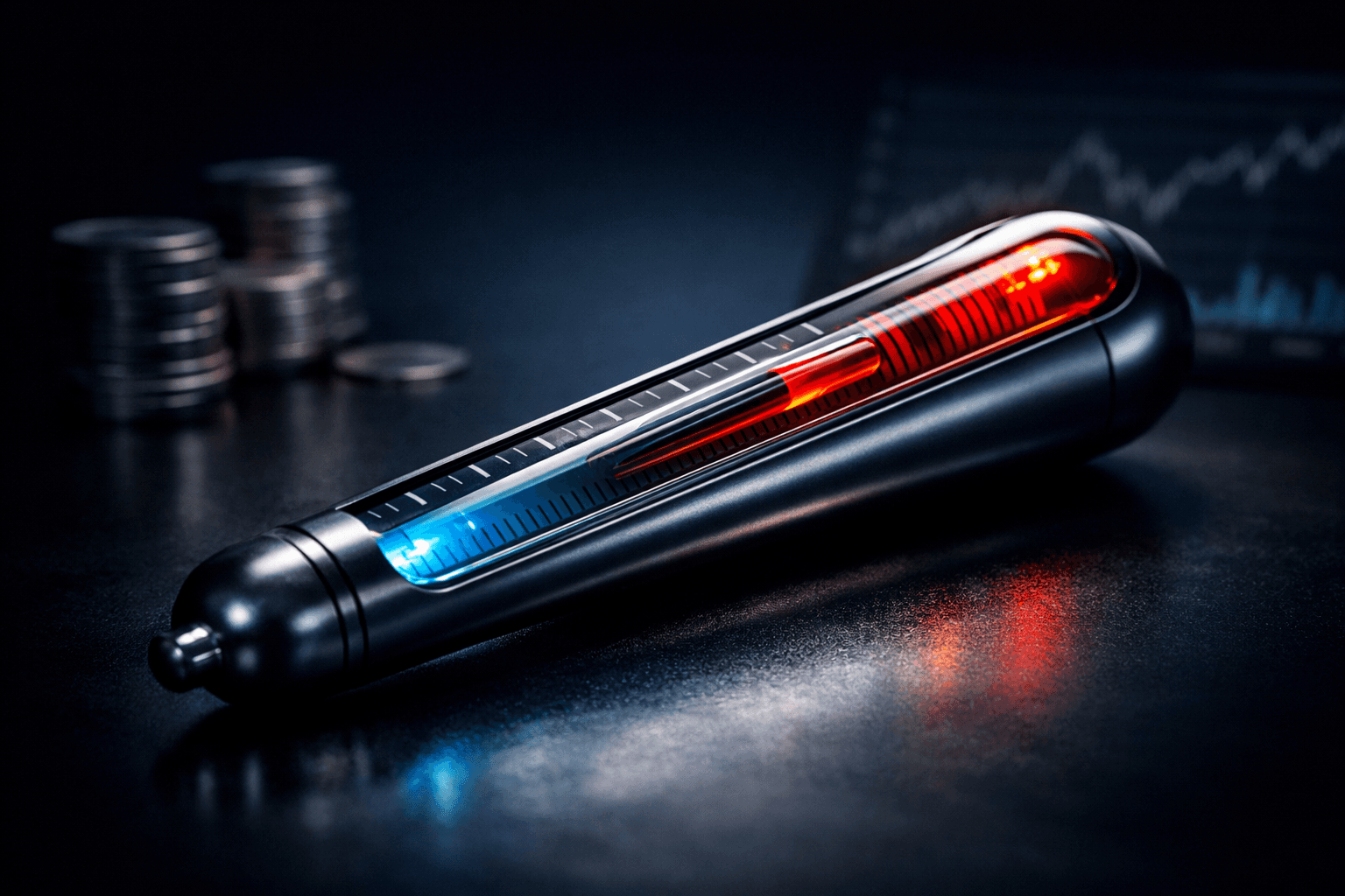 Credit Spreads as a Simple Risk Thermometer