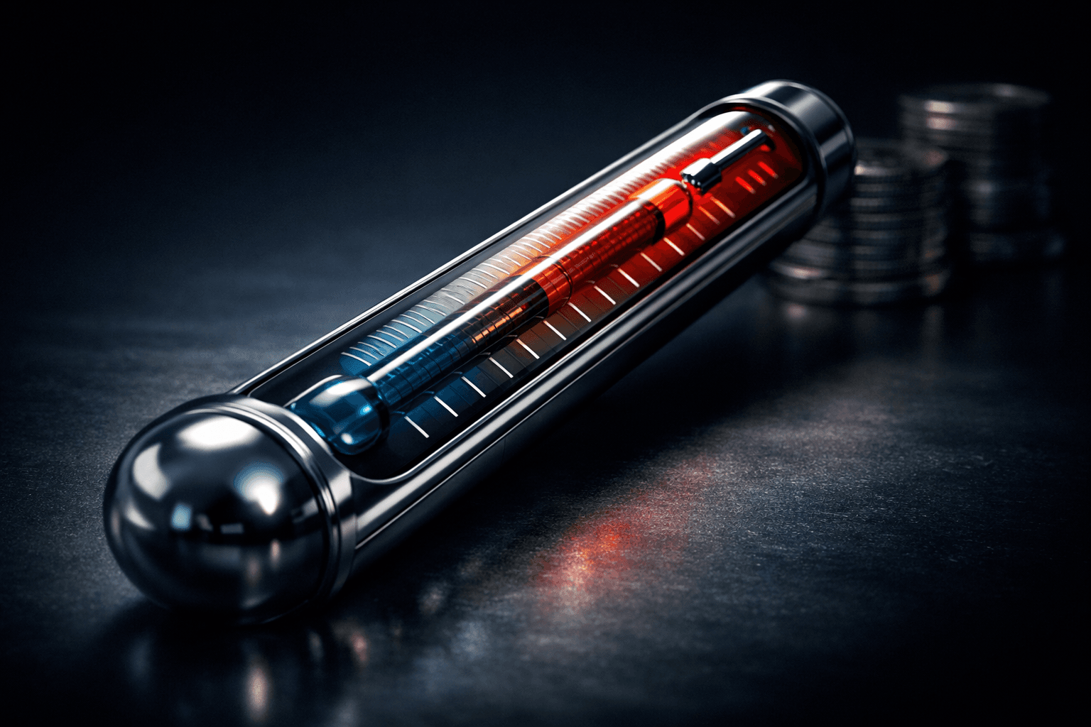 Credit Spreads as a Simple Risk Thermometer