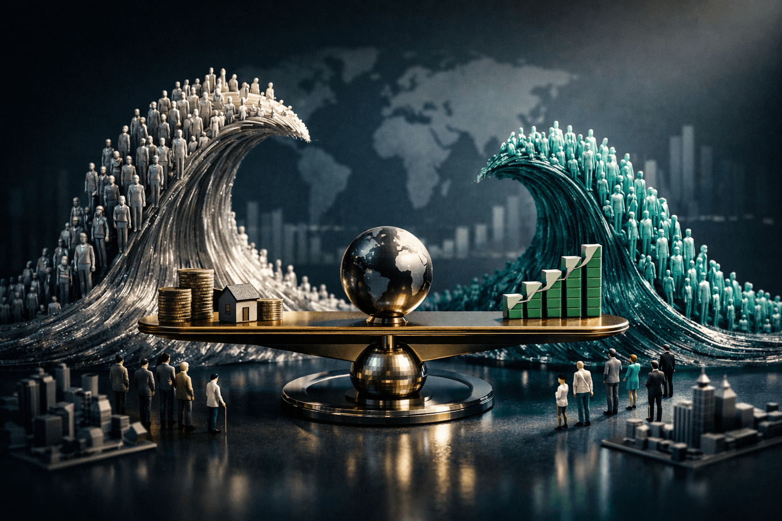 Demographic Waves: Investing Amid Global Population Shifts