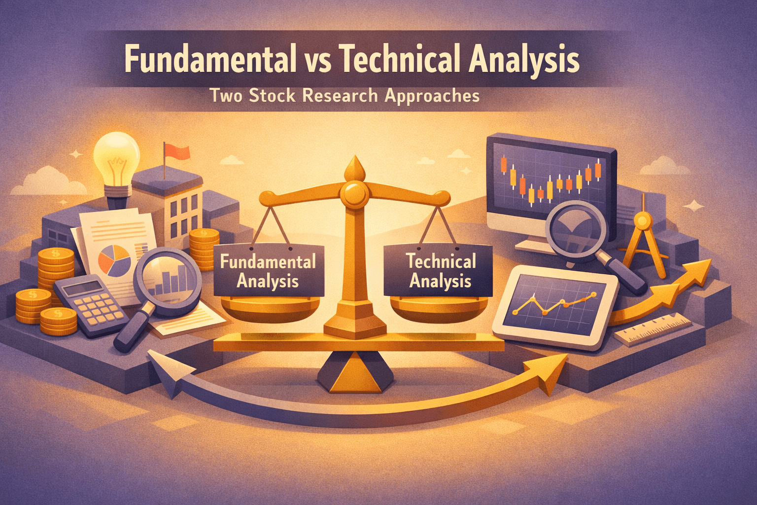 Fundamental vs Technical Analysis: Two Stock Research Approaches