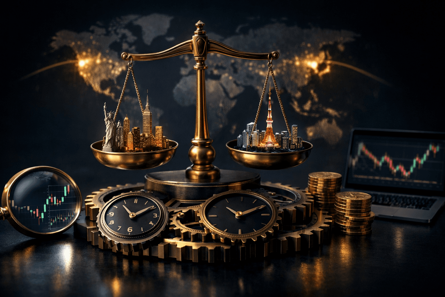 Global Market Arbitrage: Exploiting Time-Zone and Dual-Listing Inefficiencies