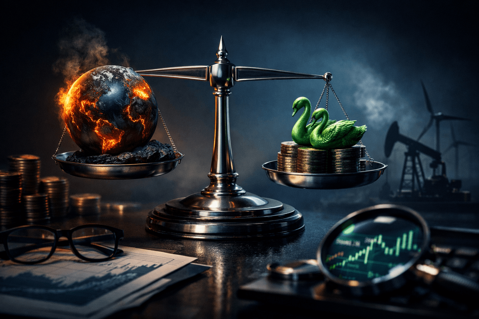 Green Swans: Climate Change Risks and Market Opportunities