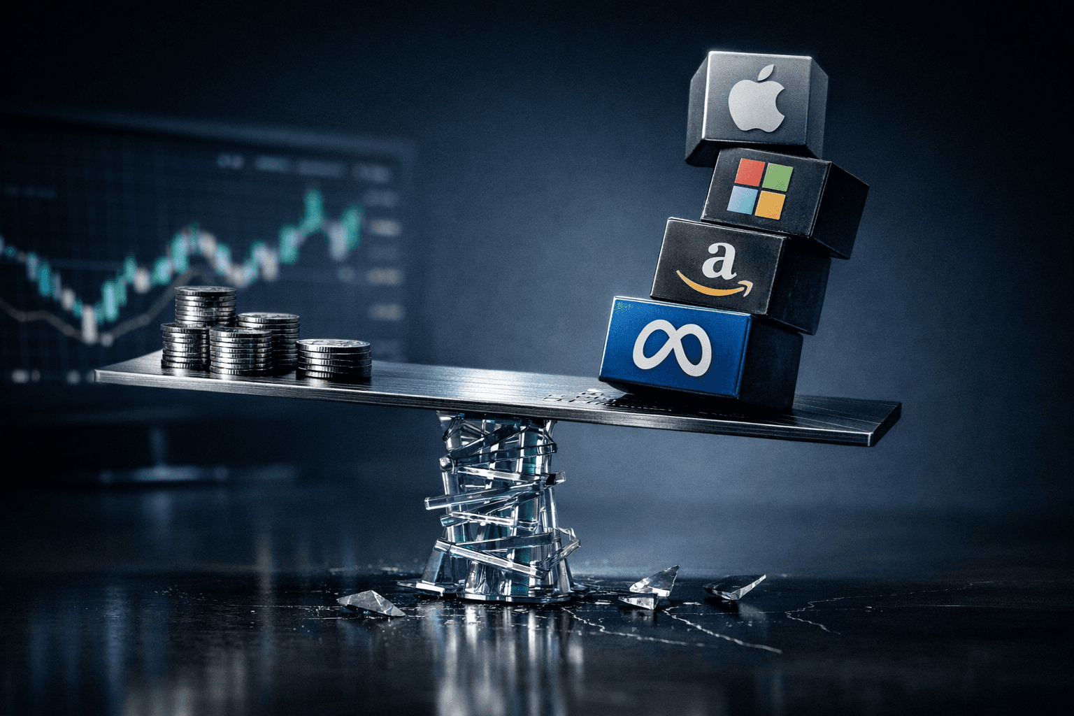 Index Concentration Beyond Mega-Caps: Measuring Single-Node Fragility