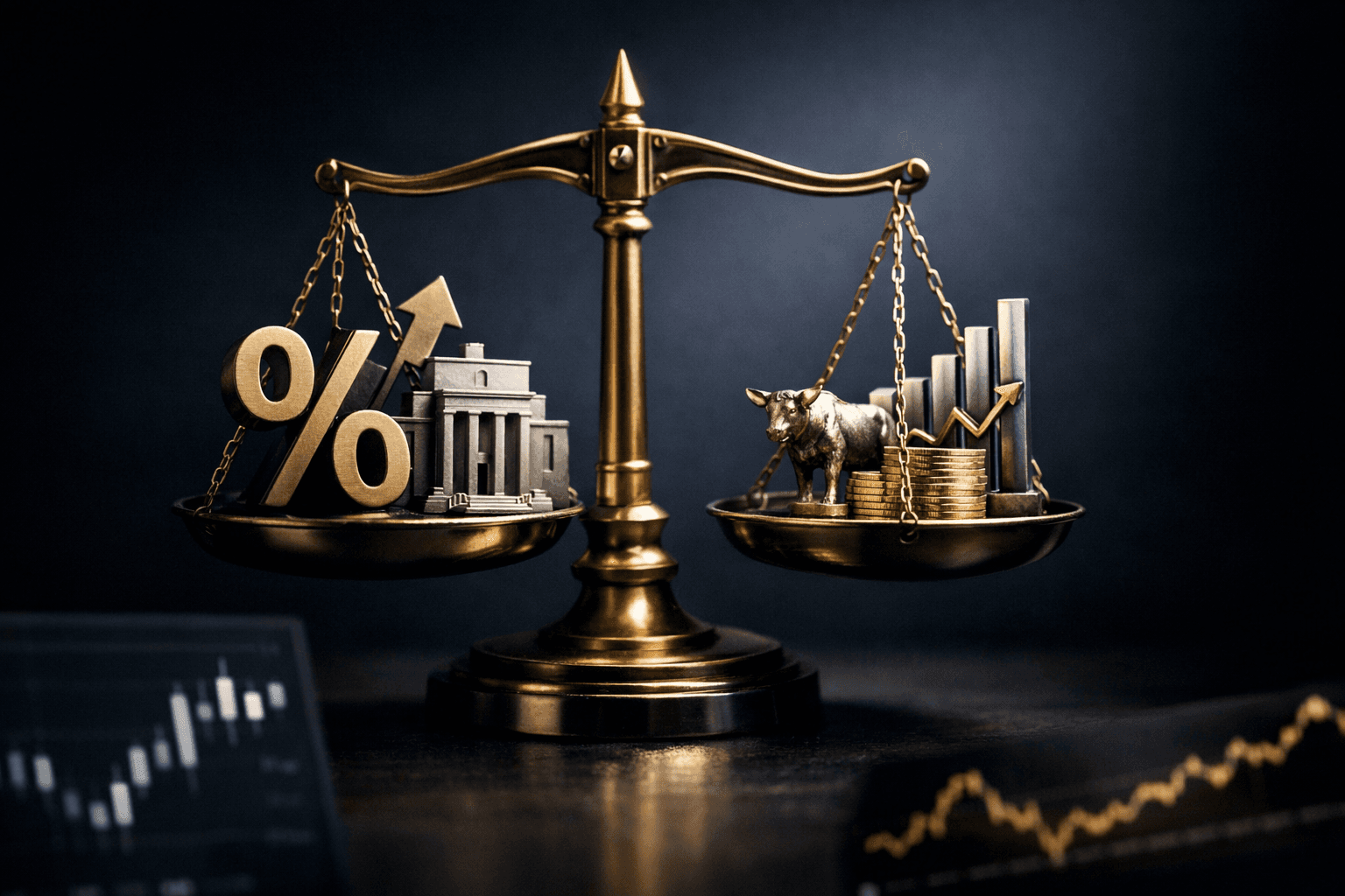 Interest Rates and Stock Valuations: How Fed Policy Impacts Prices