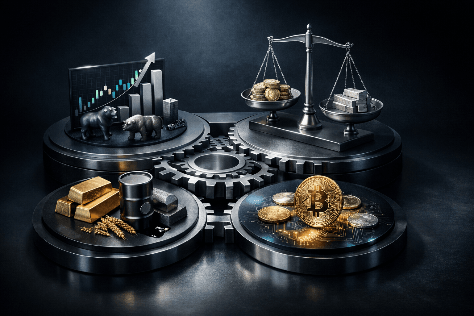 Intermarket Analysis: How Stocks, Bonds, Commodities, and Crypto Interact