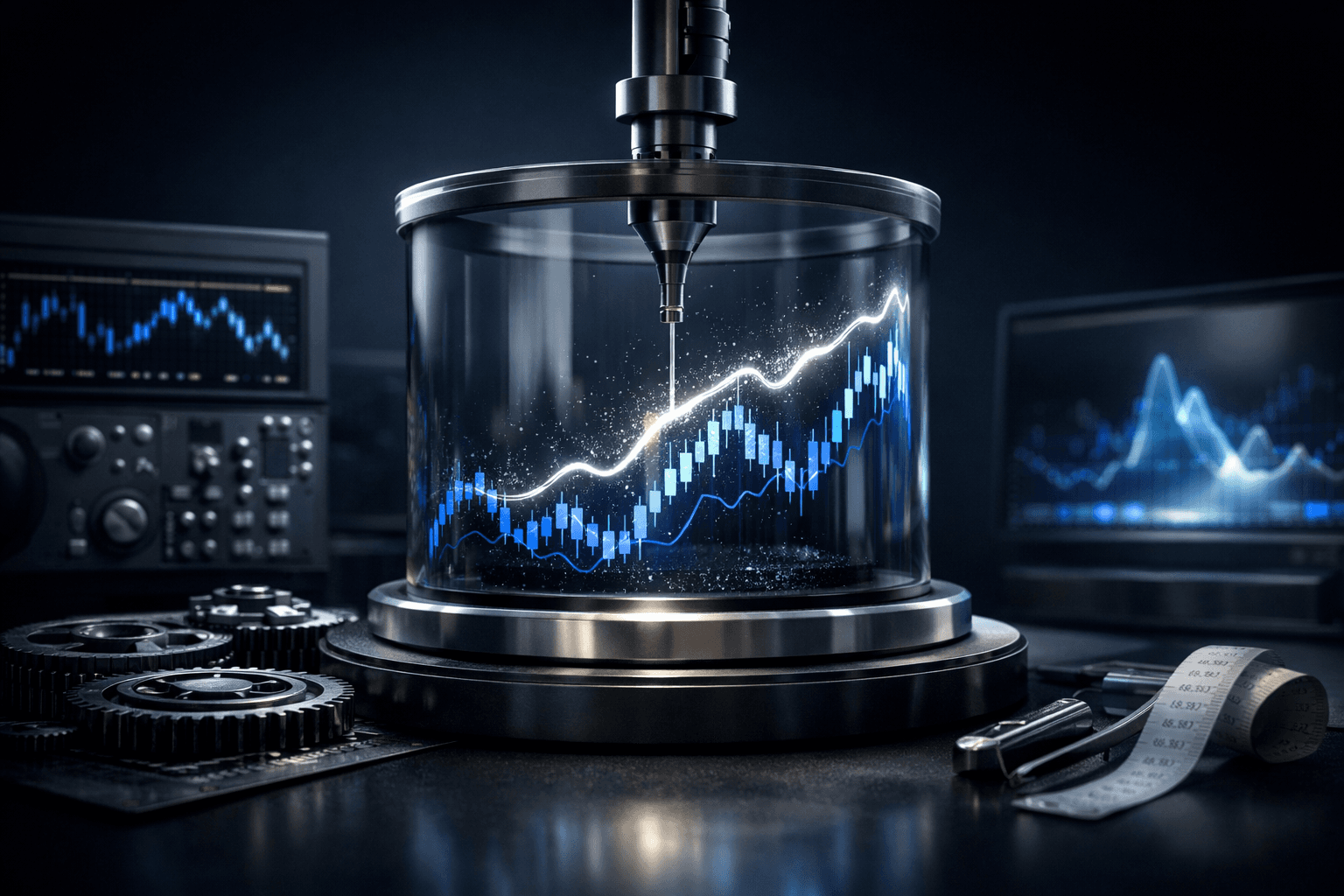 Kalman Filters for Markets: Latent Trend Extraction