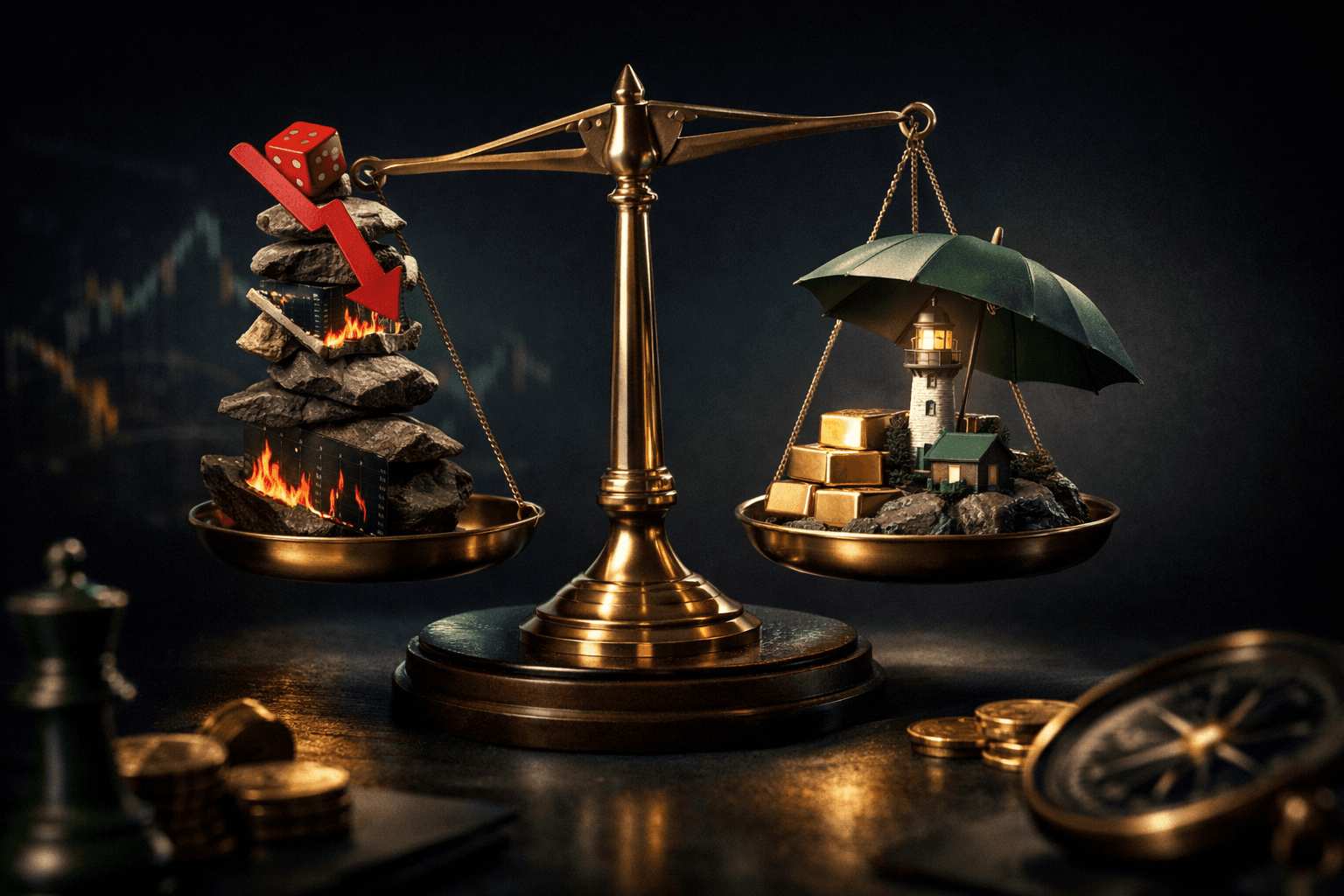 Managing Portfolio Risk: Hedging and Safe Havens