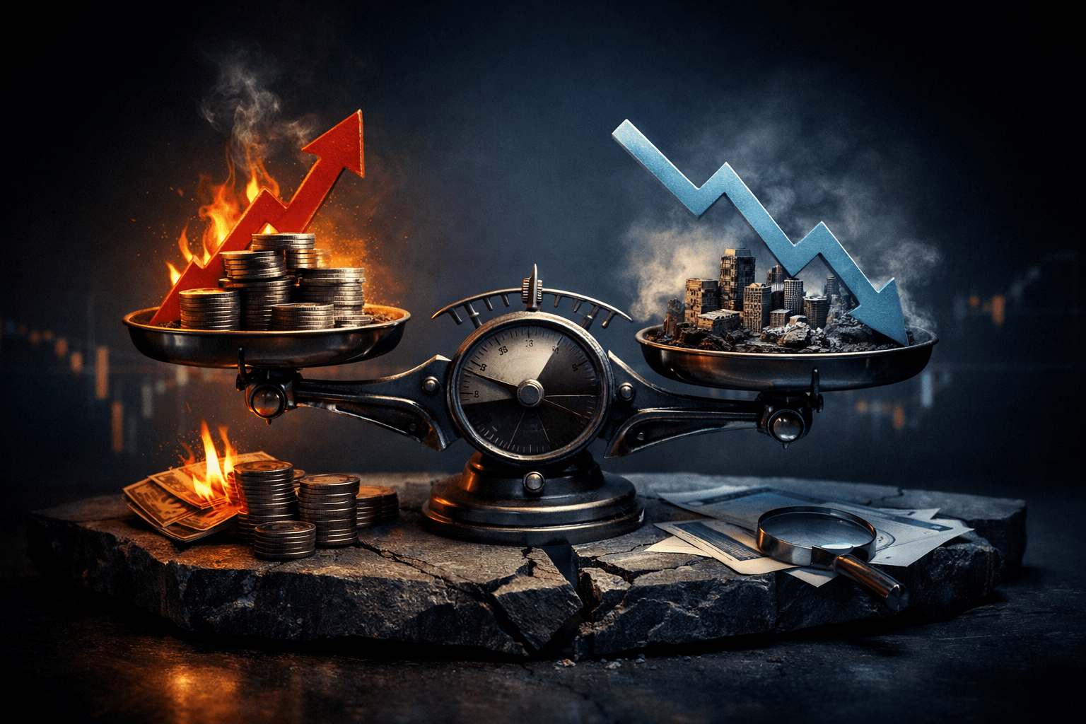 Stagflation Scenarios: What Slow Growth and High Inflation Mean for Stocks