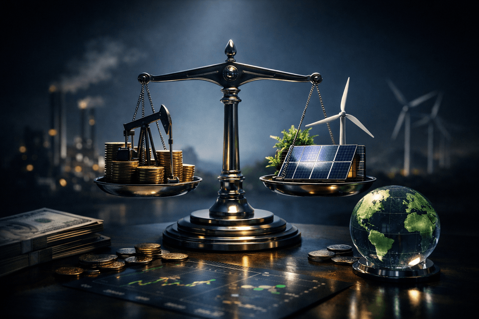 Green Energy Transition: How Climate Change Reshapes Investments