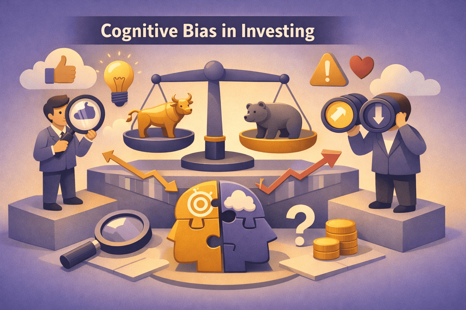 Psychology of Investing: How Cognitive Biases Skew Stock Analysis