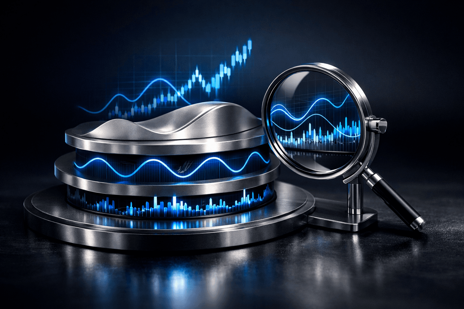 Wavelet Signal Decomposition: Trend, Cycle & Noise Across Horizons