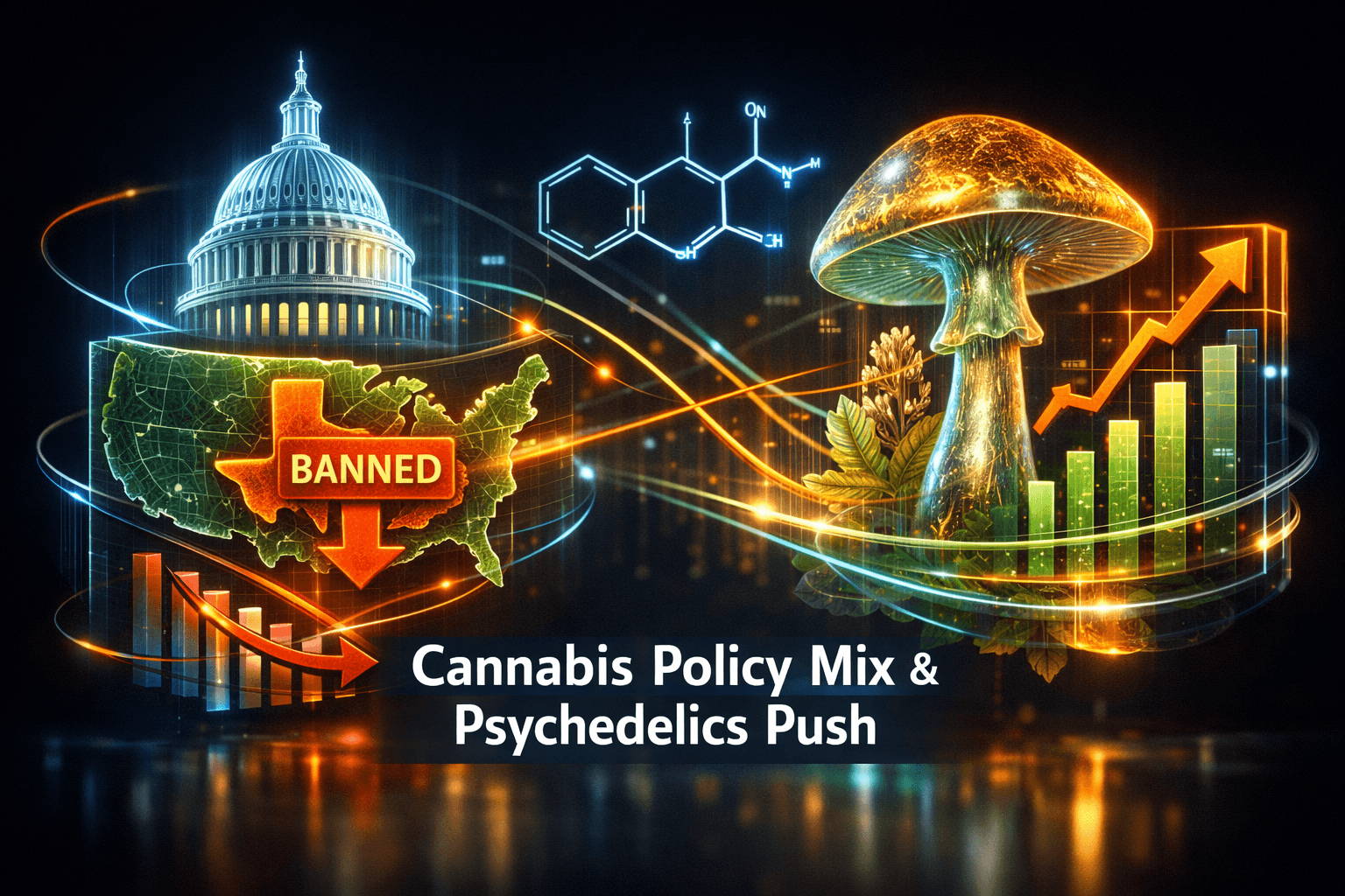 Cannabis Policy Mix Amid Psychedelics Push - Mar 24