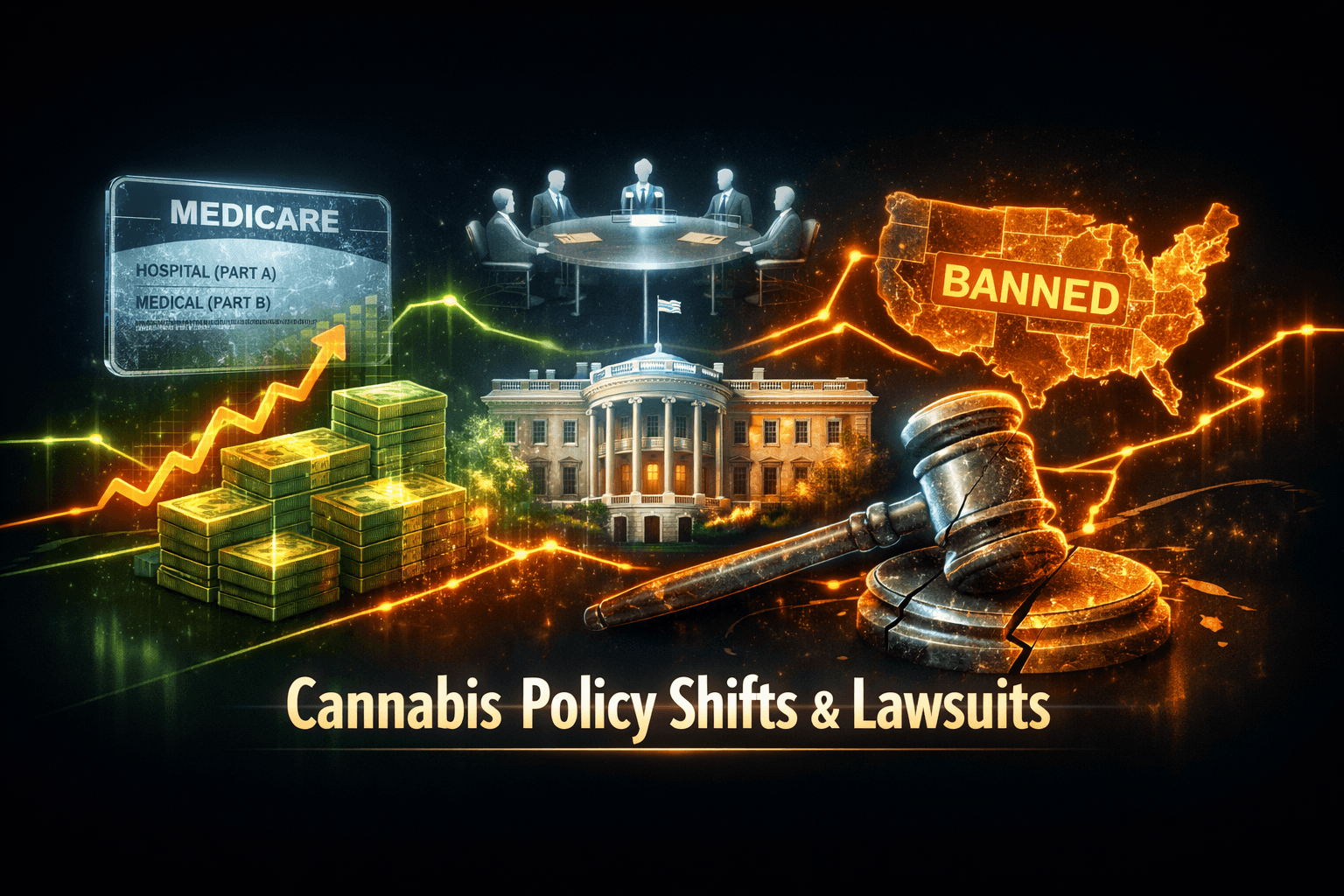 Cannabis Policy Shifts and Lawsuits - Apr 1