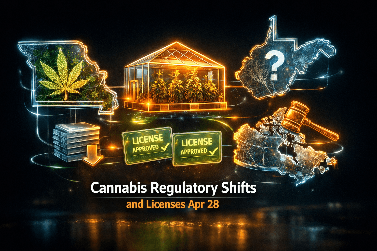 Cannabis Regulatory Shifts and Licenses Apr 28