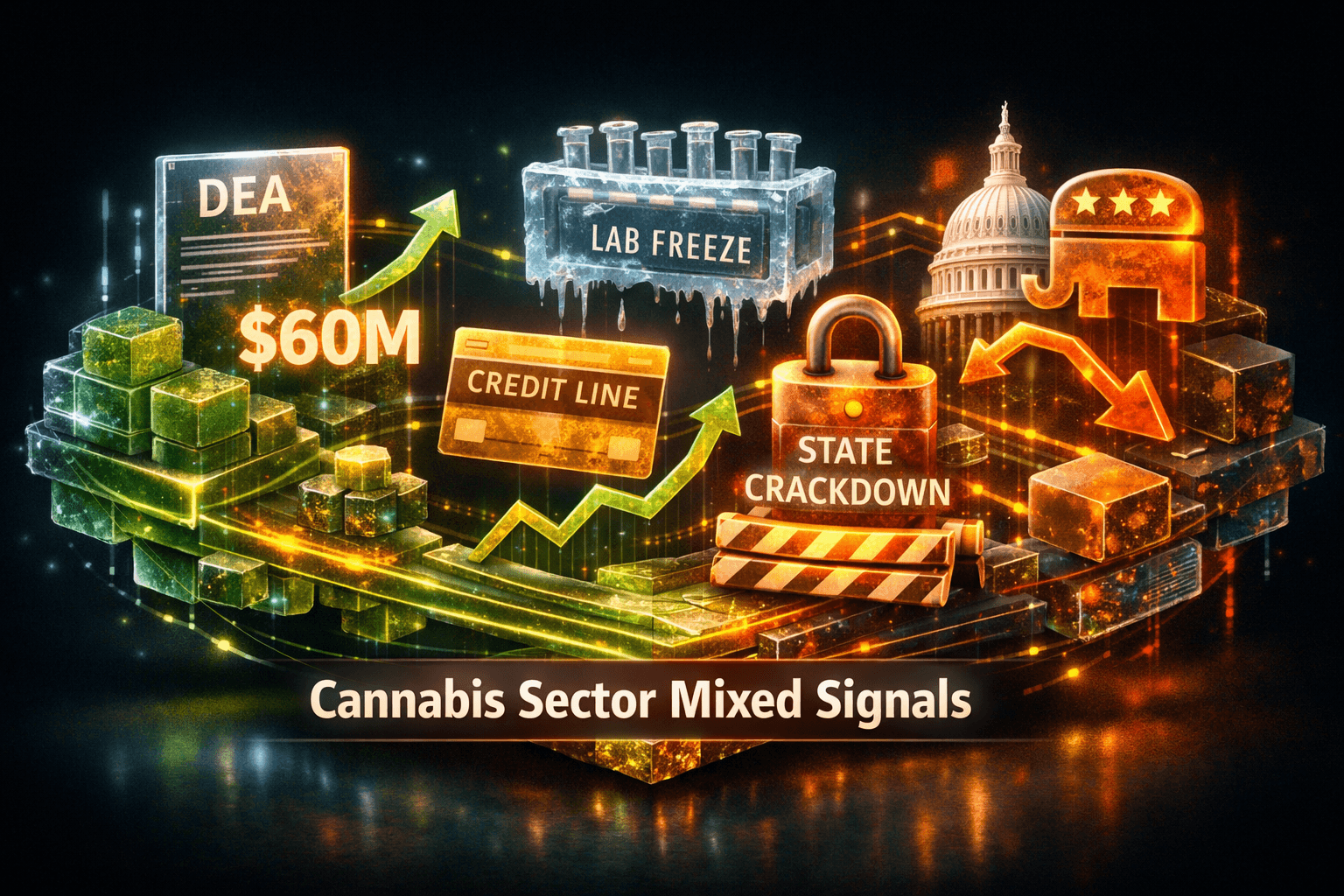 Cannabis Sector Mixed Signals - May 22 Wrap