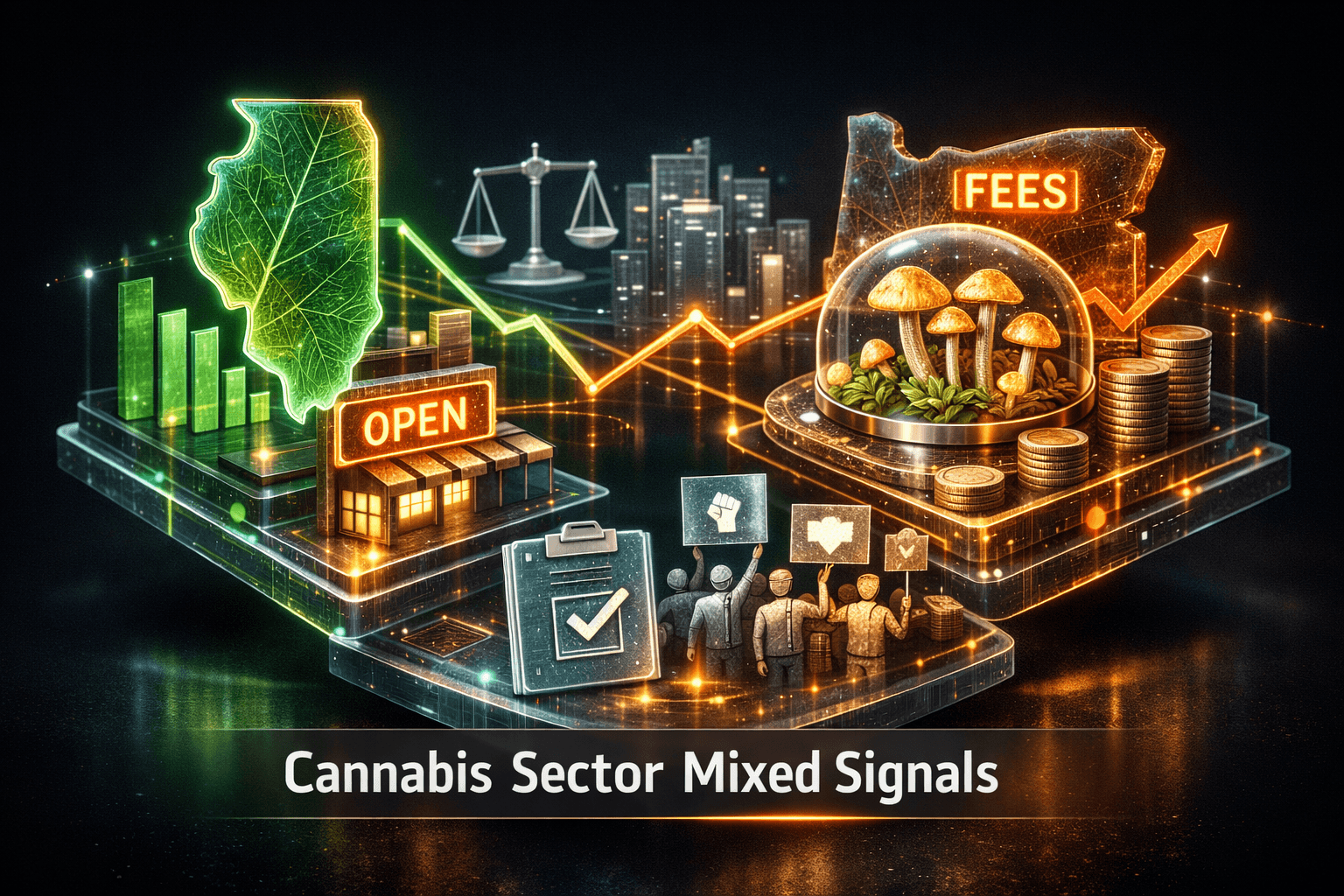 Cannabis Sector Mixed Signals - Jul 7